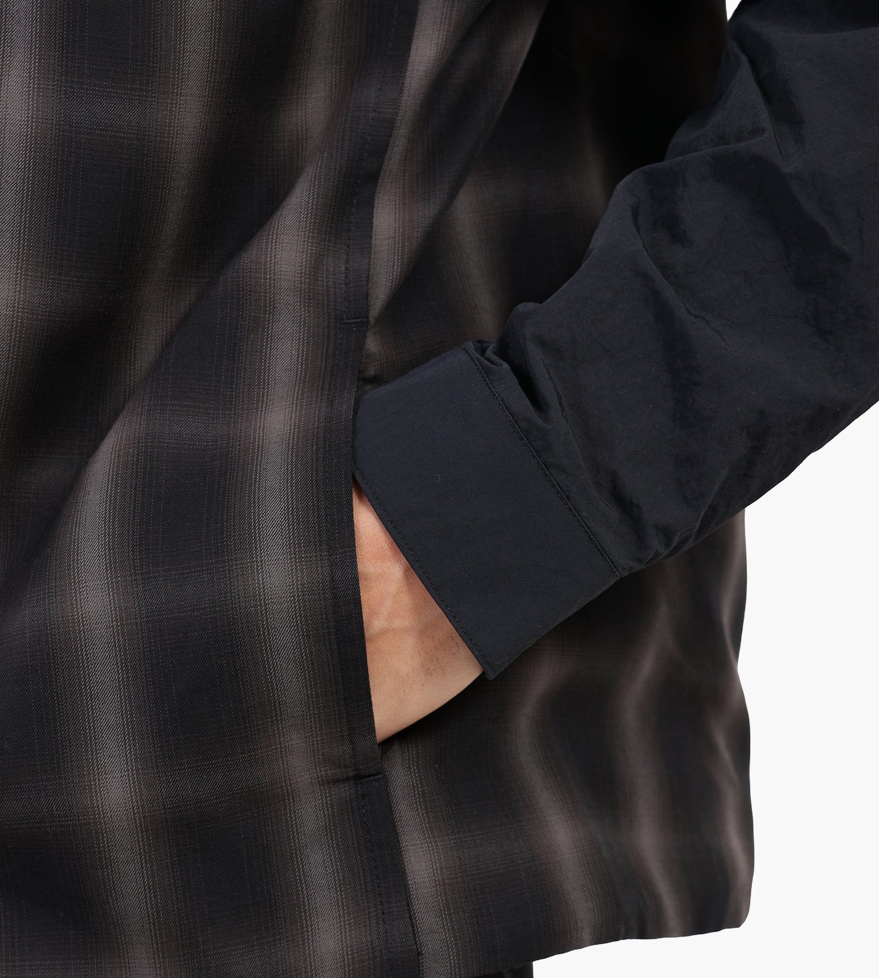 Arte Antwerp Plaided Shirt Jacket Plaid