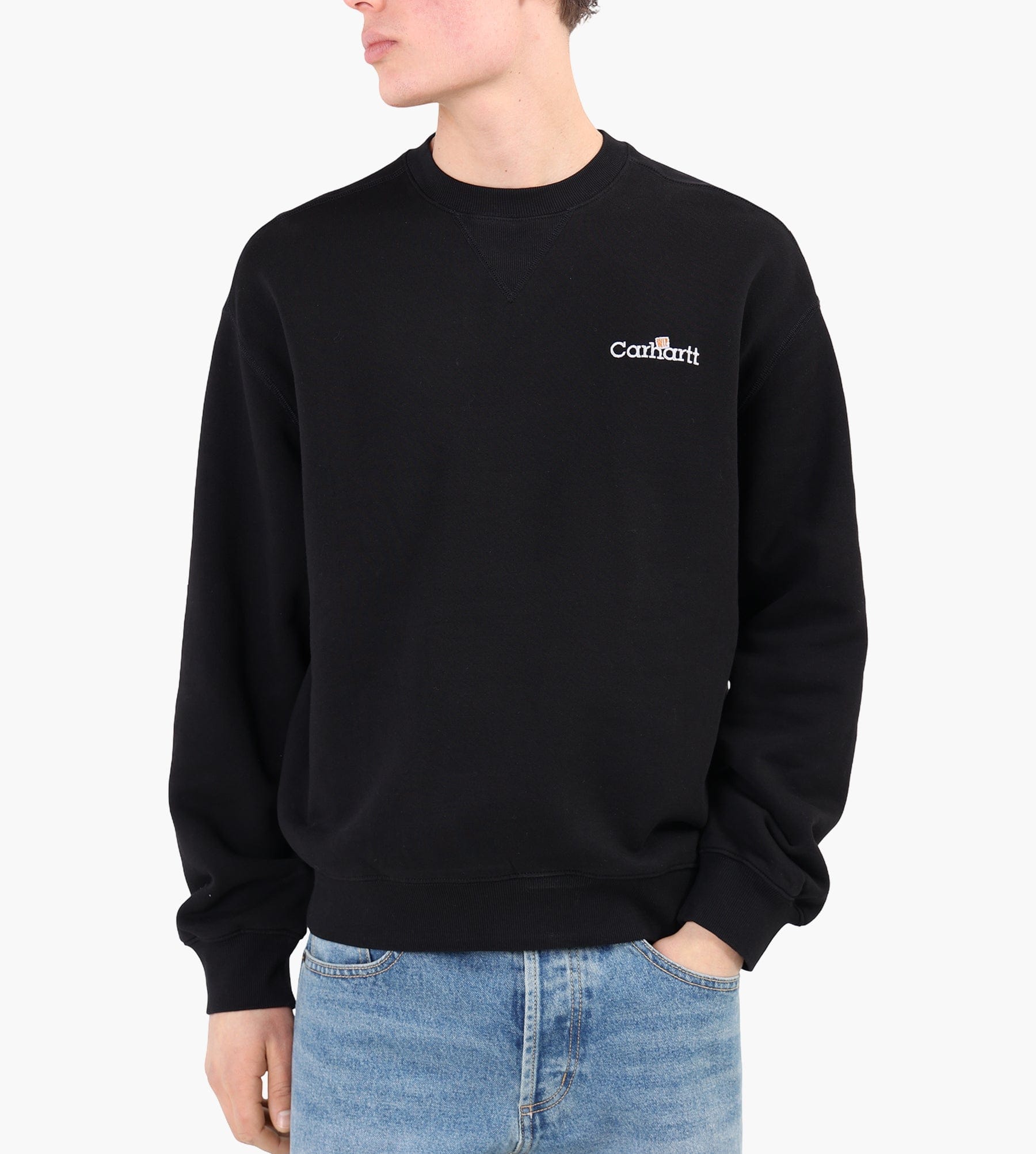 Carhartt WIP WIP Label Sweater Black