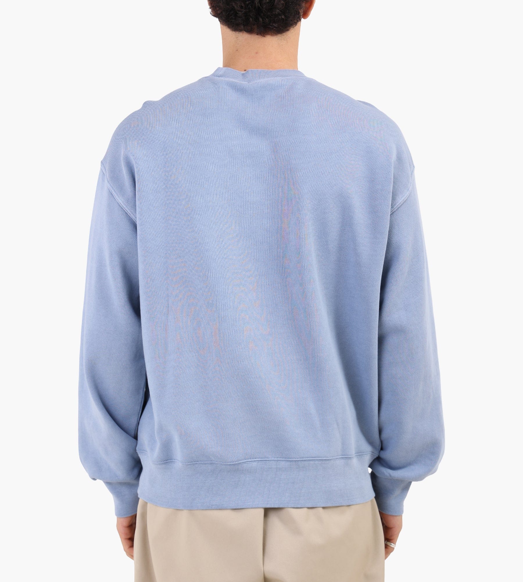 Carhartt WIP Nelson Sweater Gentle Blue Garment Dyed