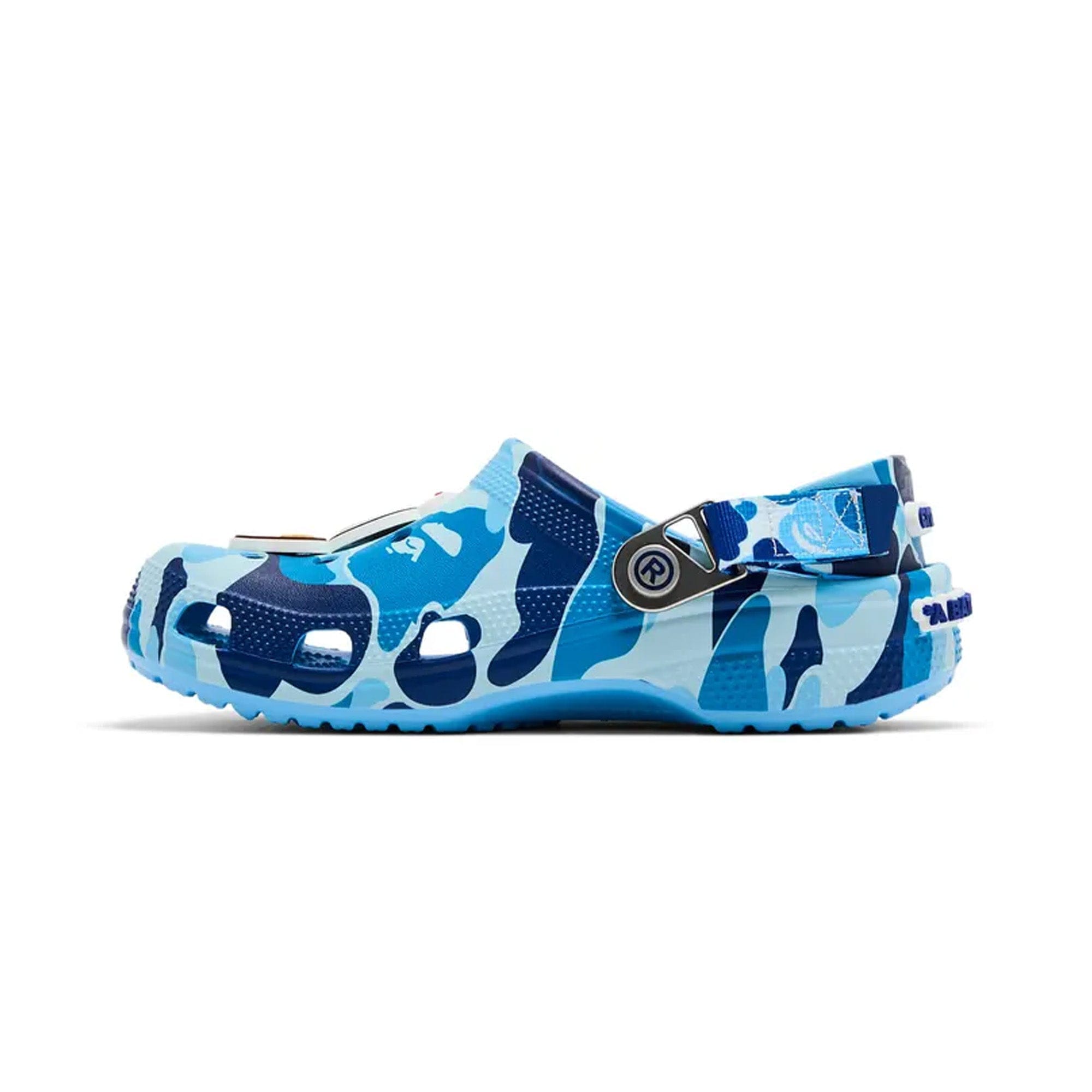 Crocs Classic Clog A Bathing Ape 'ABC Camo Blue' (2025)
