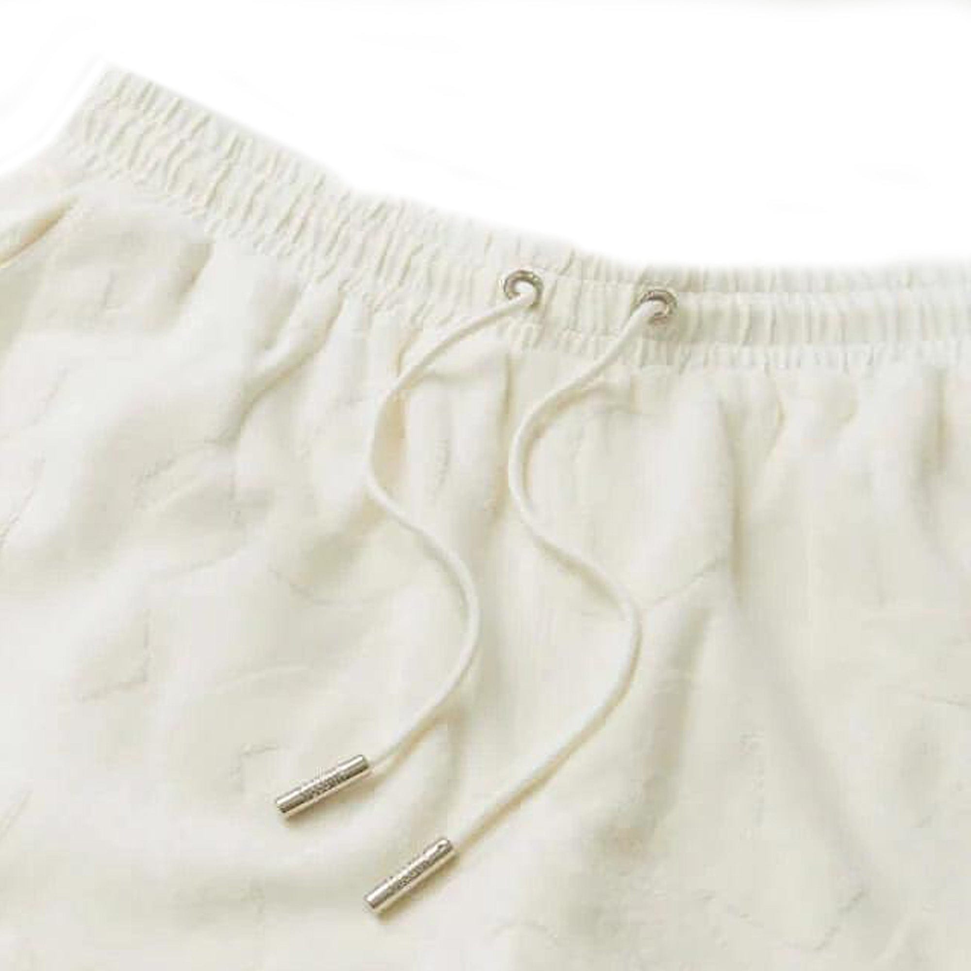Geedup Play For Keeps Monogram Shorts 'Cream'