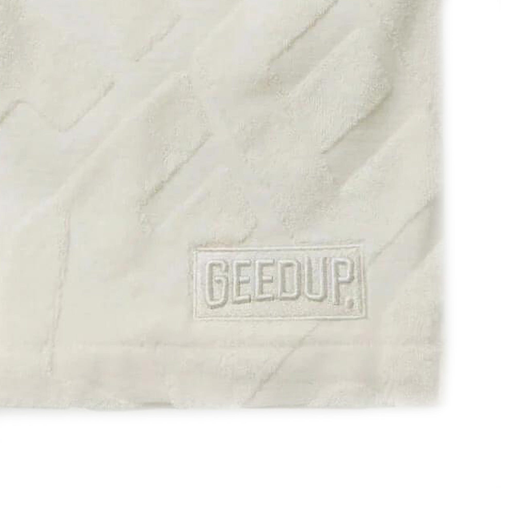 Geedup Play For Keeps Monogram Shorts 'Cream'