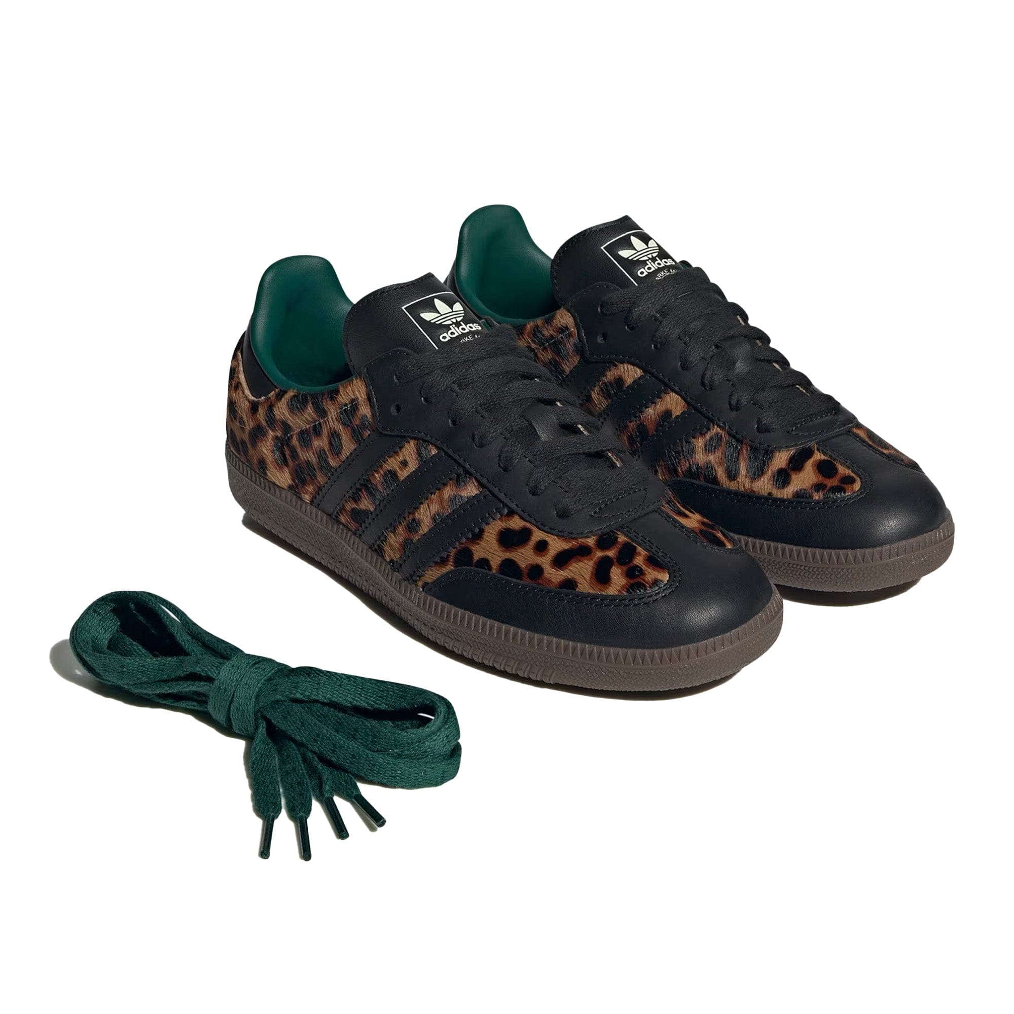Adidas Samba OG 'Black Green Leopard' Women’s (2025)
