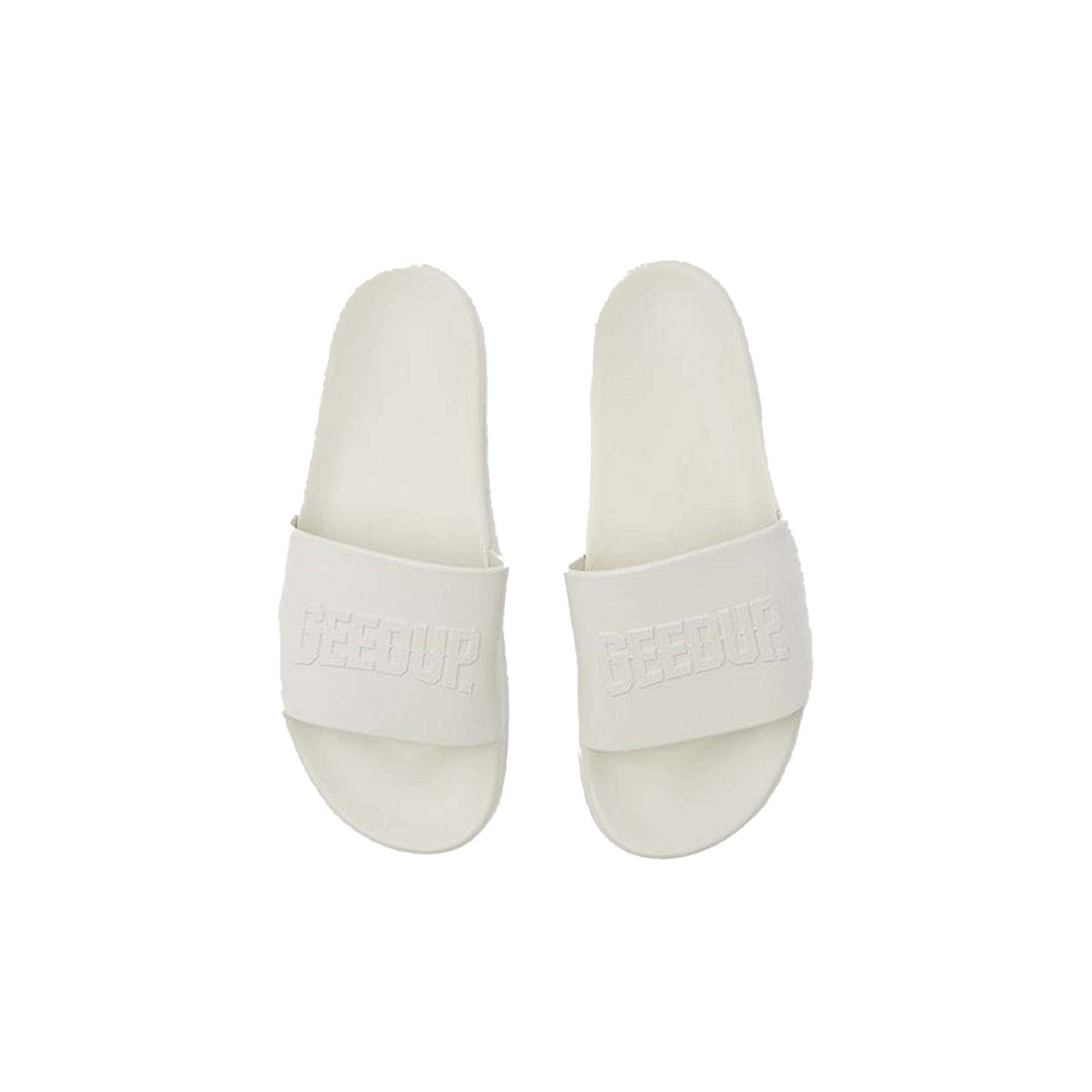Geedup Core Logo Emboss Slides 'Bone' (2025)