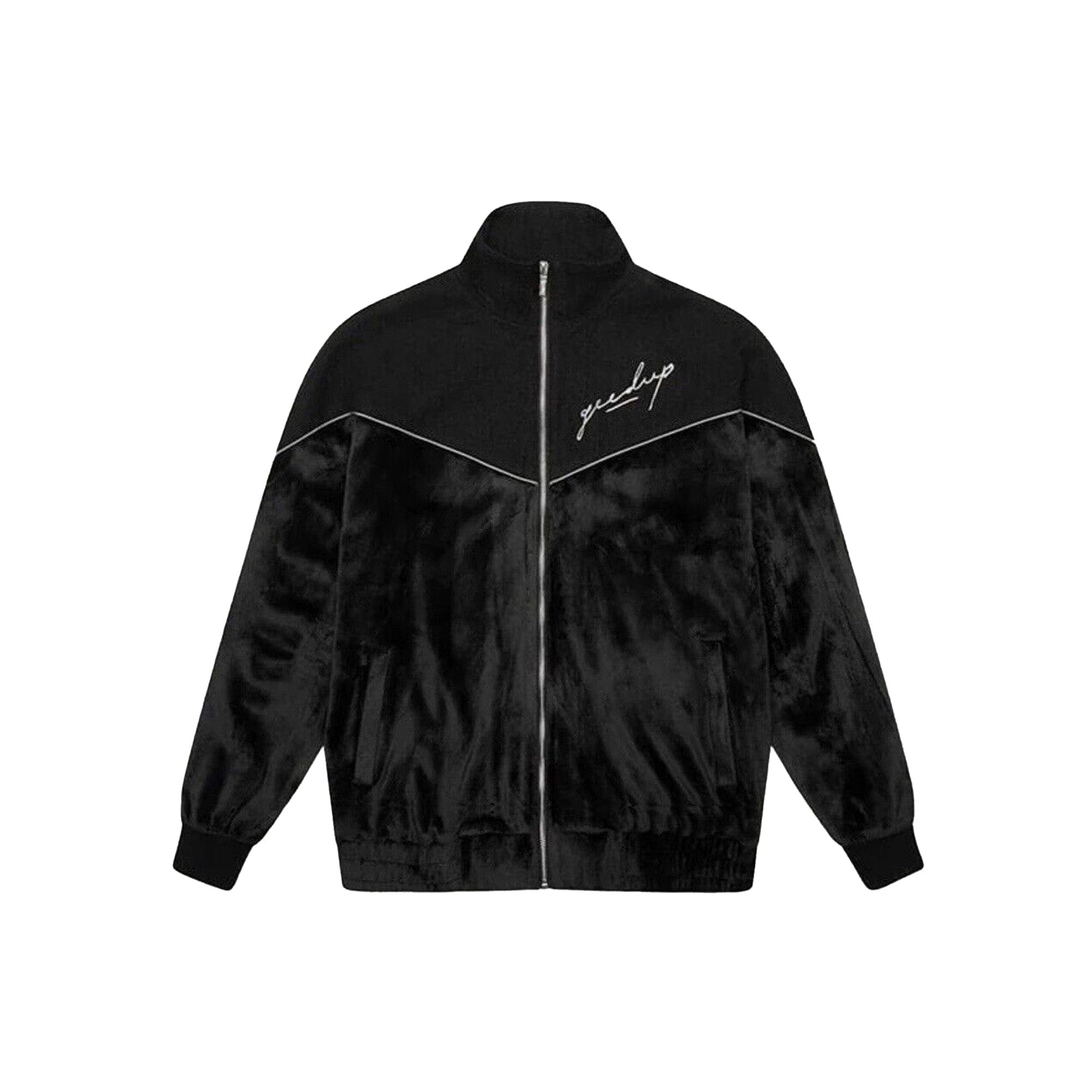 Geedup Signature Velour Jacket 'Black'