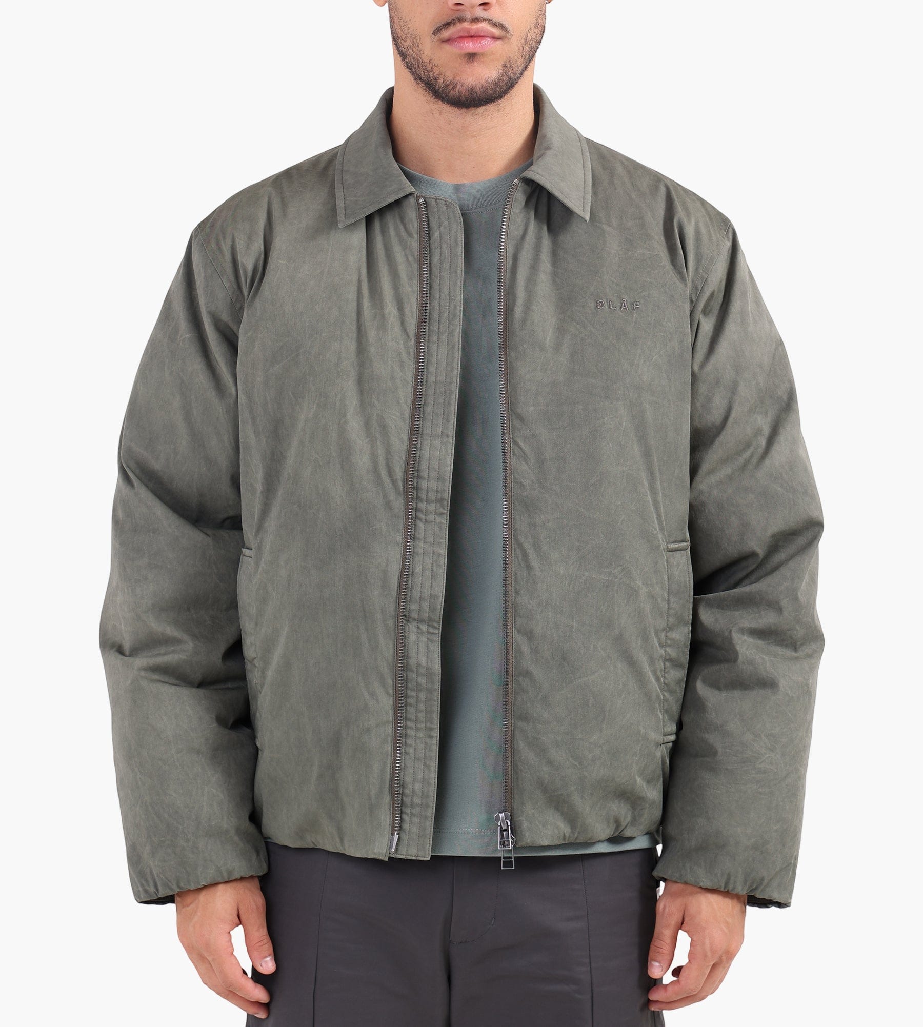OLAF Medium Padded Jacket Olive Night