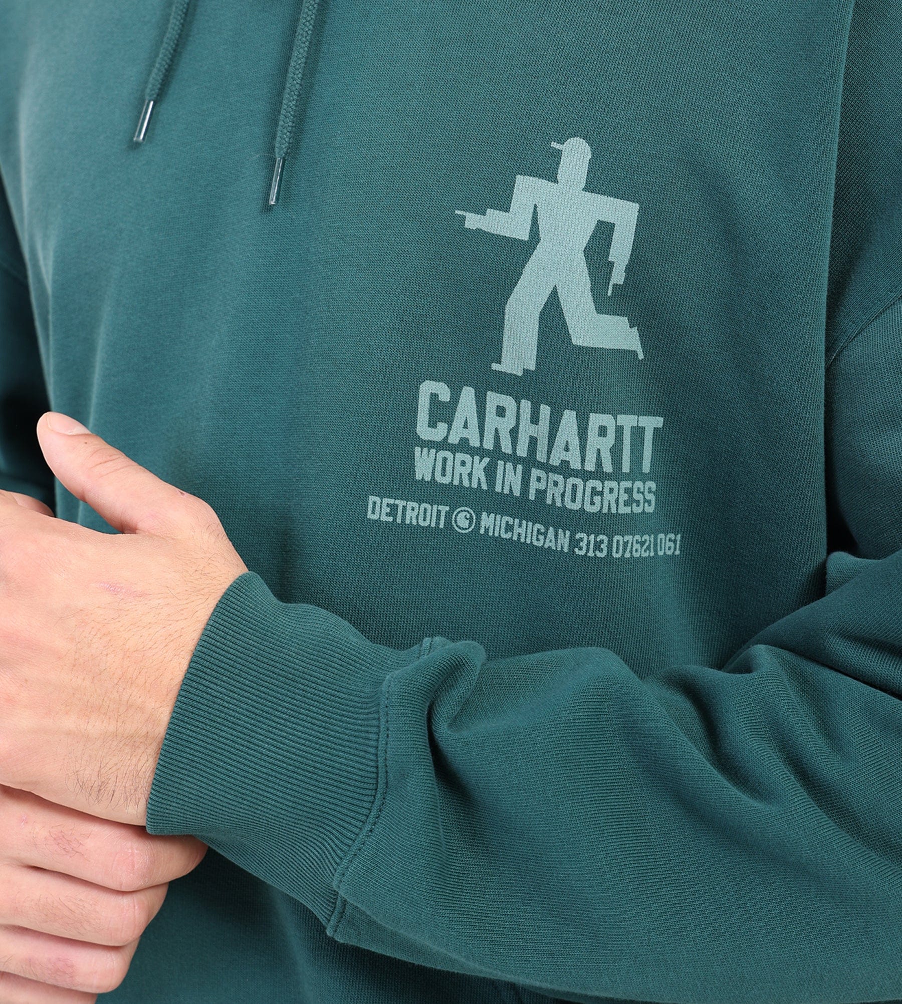 Carhartt WIP Distance Hoodie Dark Fir