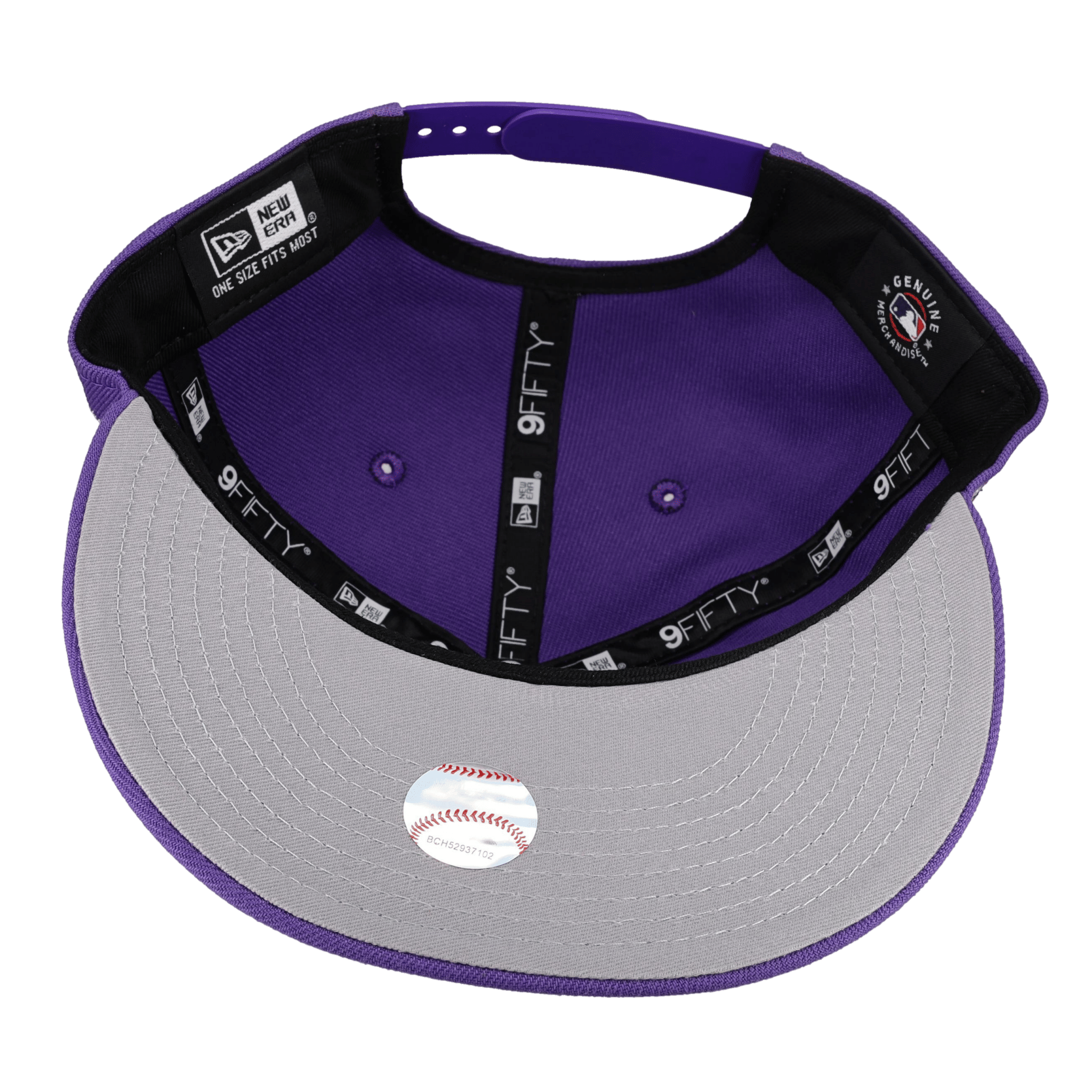 New Era Arizona Diamondbacks 2001 World Series Purple Copper Metallic 9Fifty Snapback Hat
