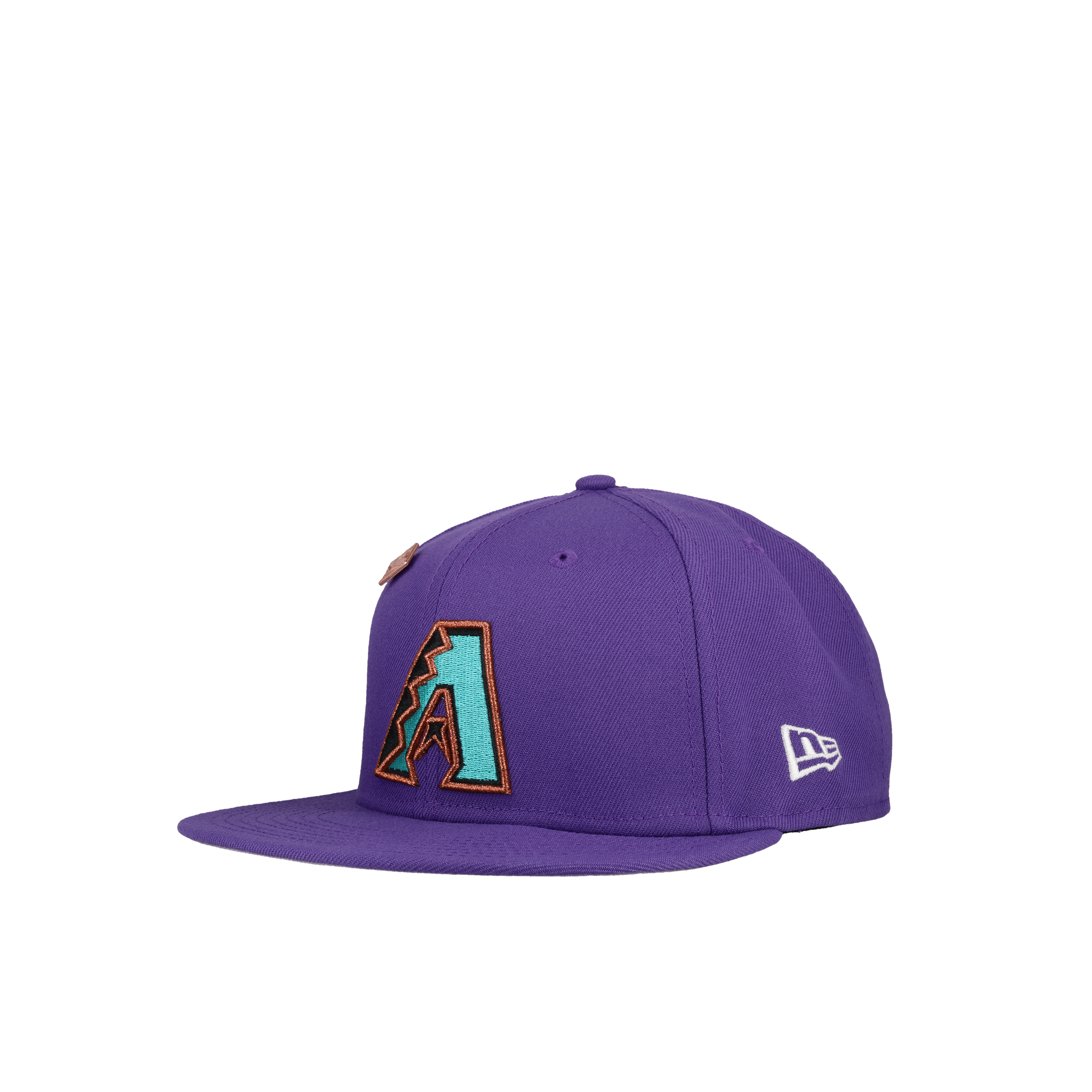 New Era Arizona Diamondbacks 2001 World Series Purple Copper Metallic 9Fifty Snapback Hat