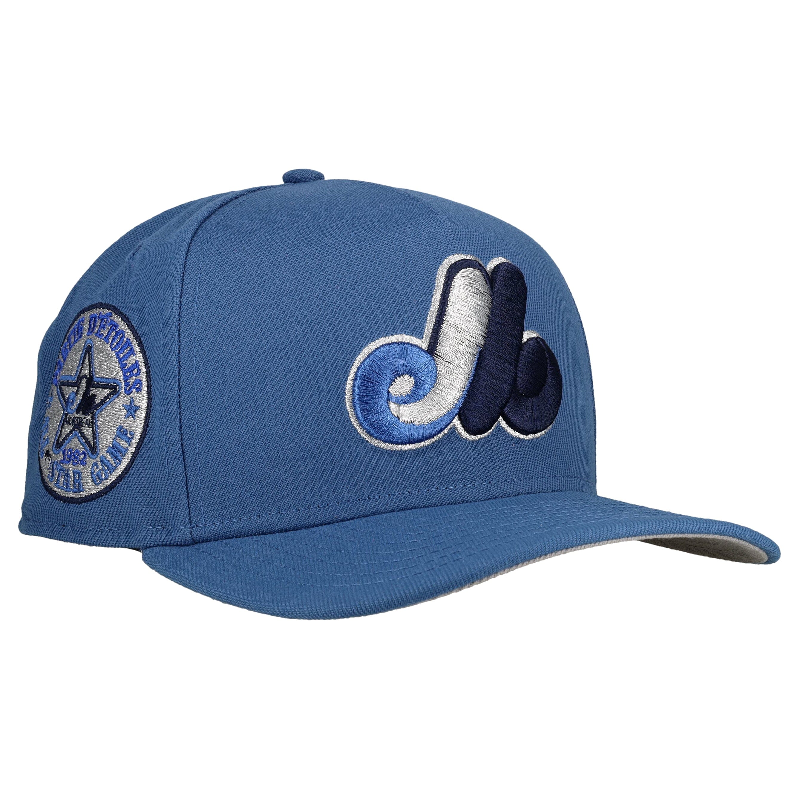 Montreal Expos 1982 All Star Game Indigo Metallic 9Fifty A Frame Snapback Hat