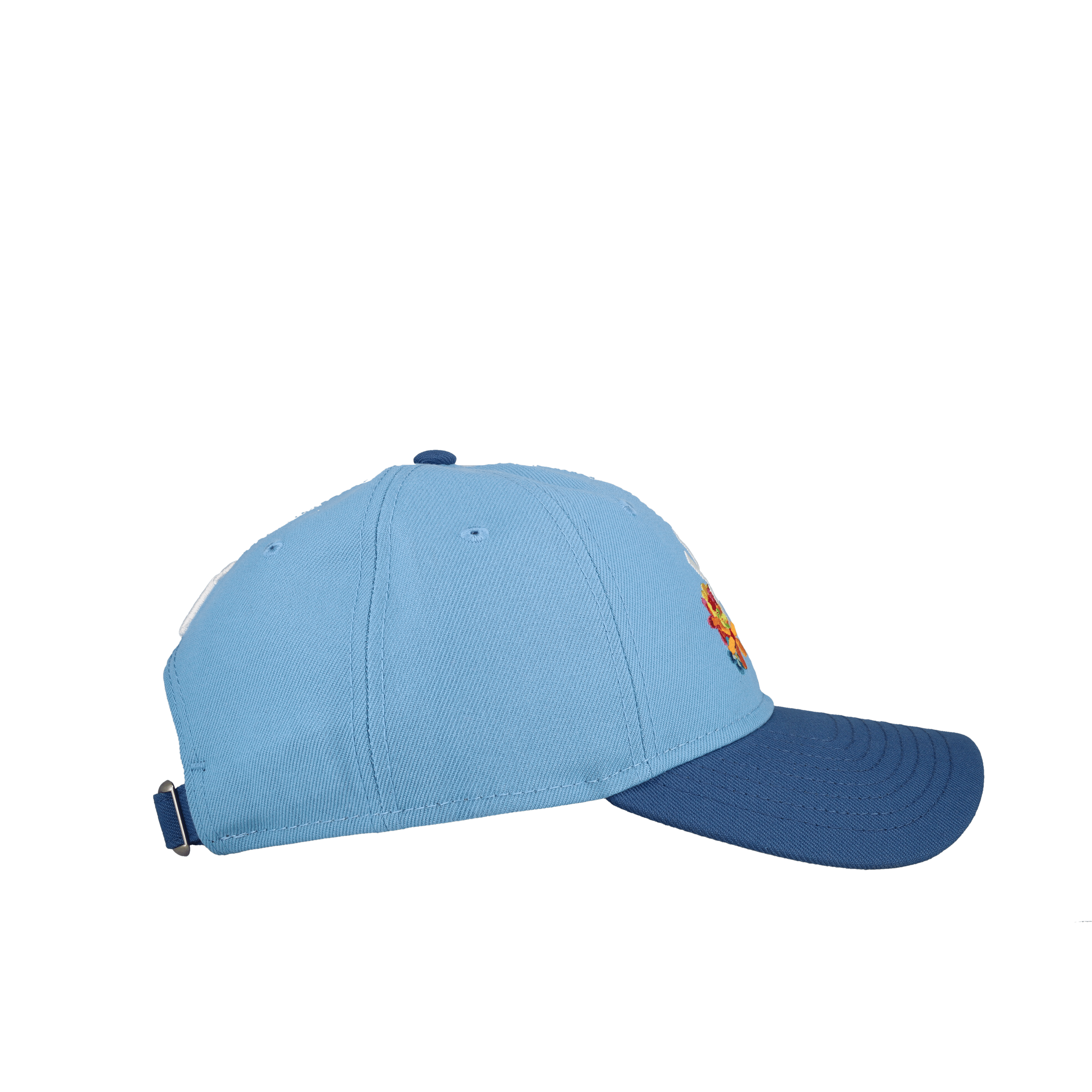 New York Yankees Premium New Era 9Twenty Sky Blue/Indigo Flowers Adjustable Hat