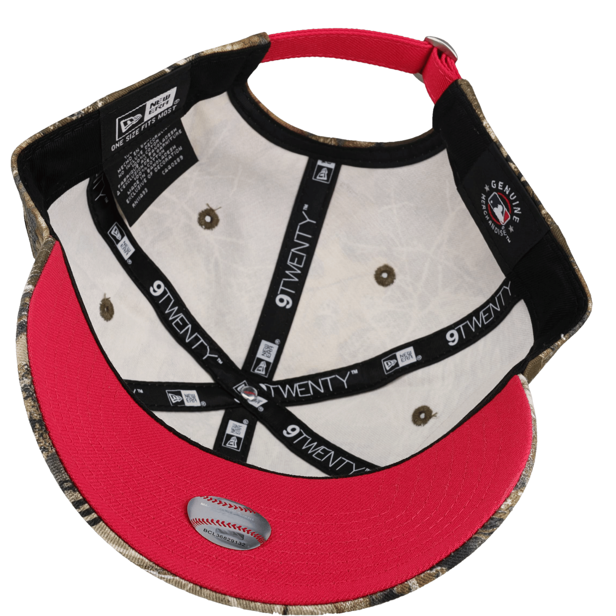 New York Yankees Premium New Era 9Twenty Realtree Bright Pink Adjustable Hat