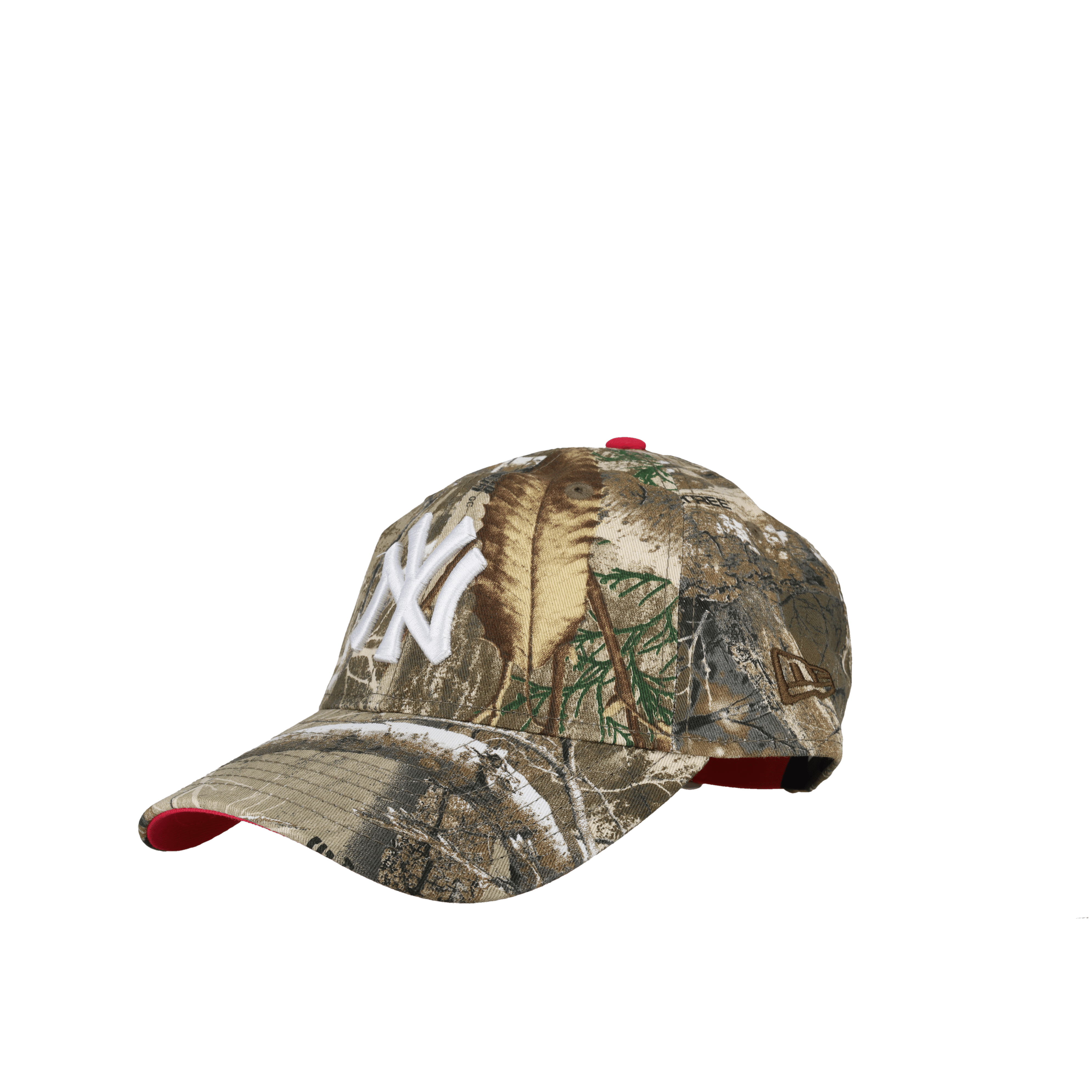 New York Yankees Premium New Era 9Twenty Realtree Bright Pink Adjustable Hat