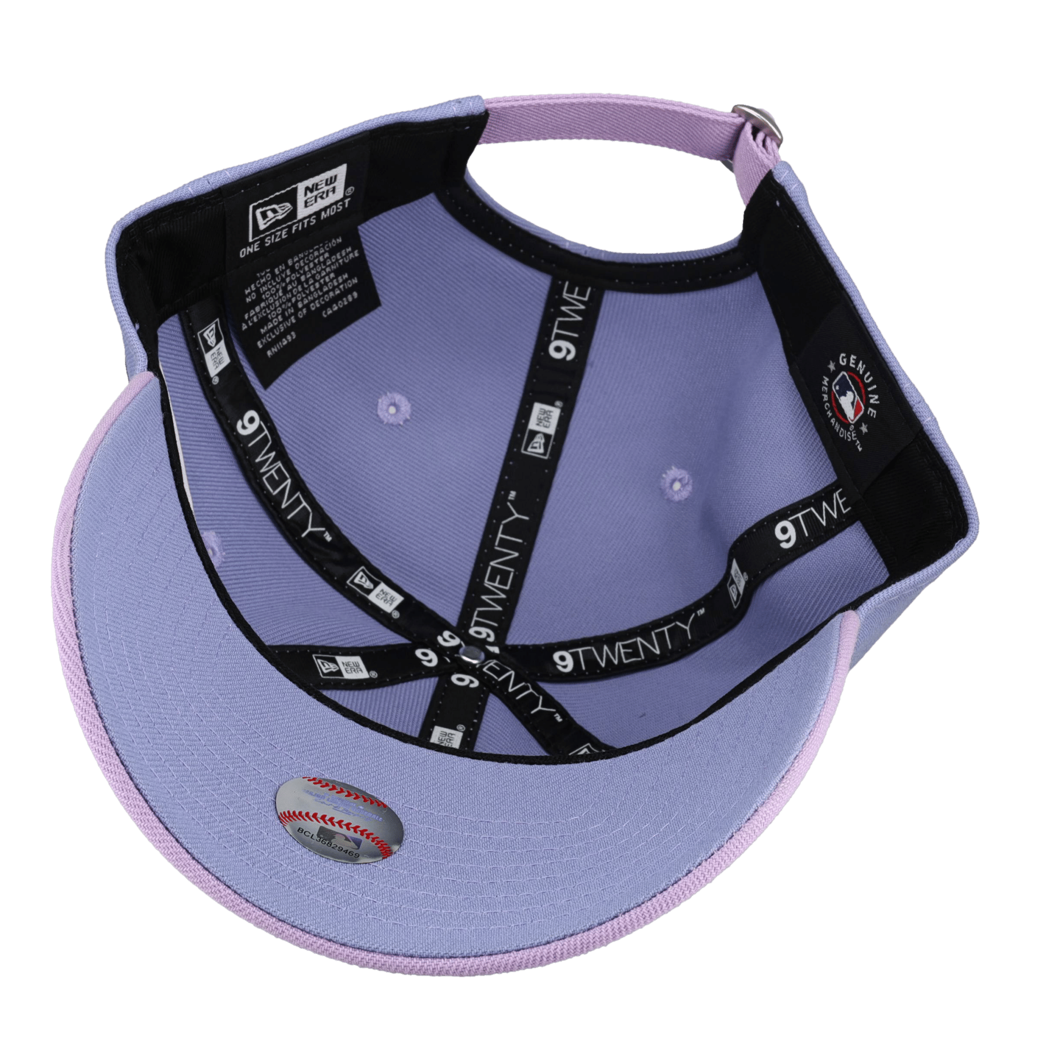 New York Yankees Premium New Era 9Twenty Lavender/Tropic Purple Adjustable Hat