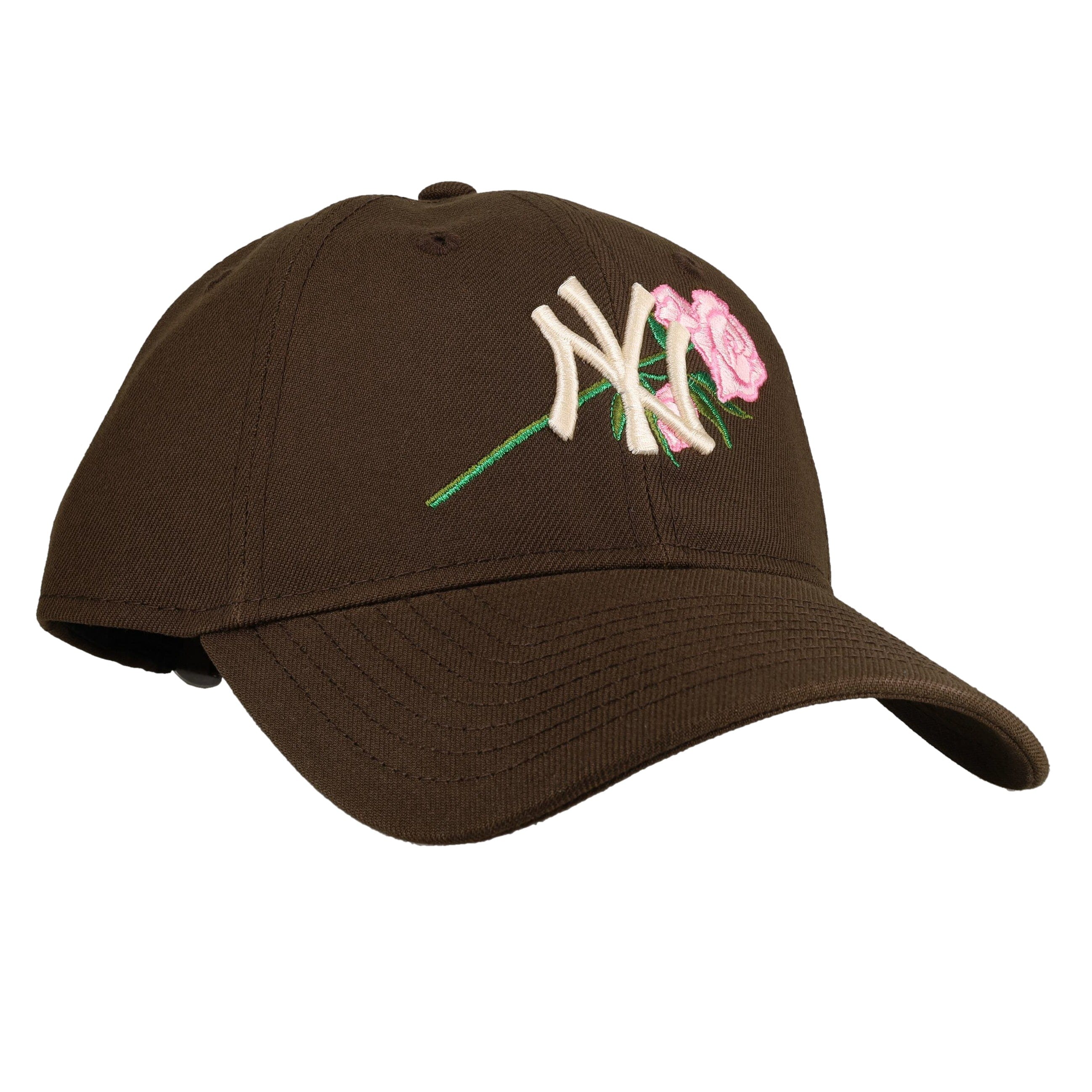 New York Yankees Premium New Era 9Twenty Walnut Rose Adjustable Hat