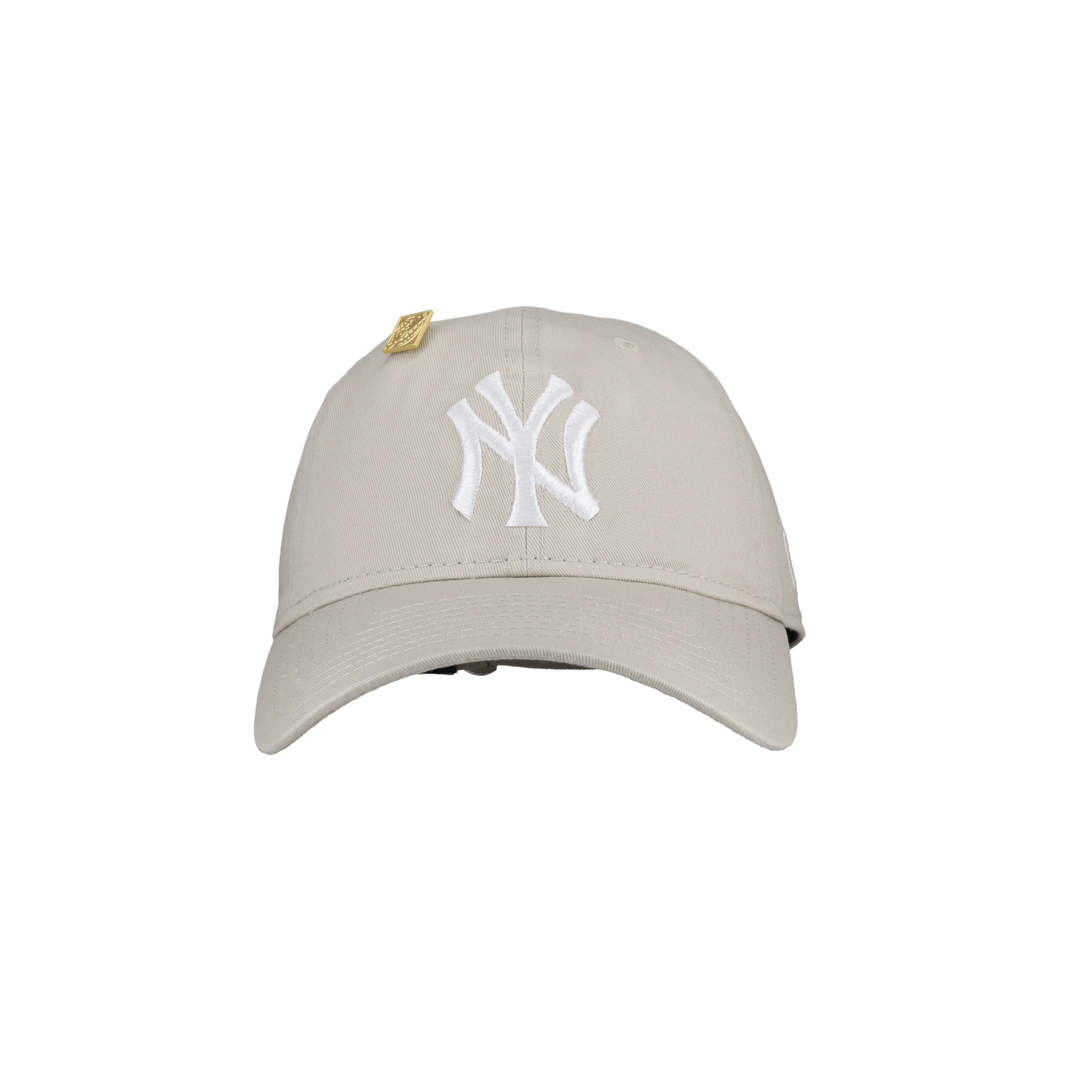 New York Yankees New Era 9Twenty Adjustable Hat (Stone) NP