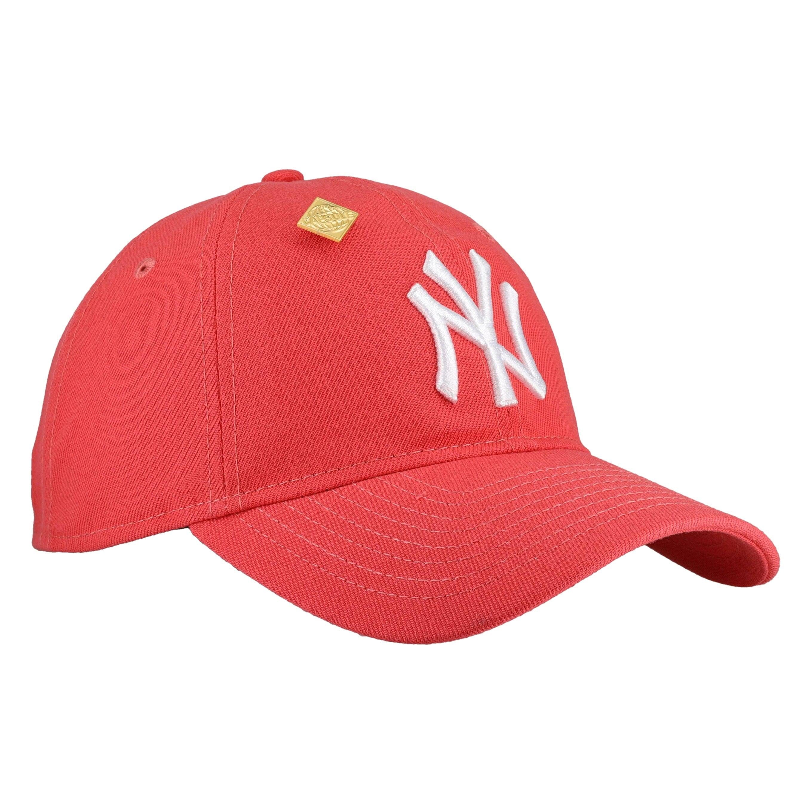 New York Yankees New Era 9Twenty Adjustable Hat (Coral) NP