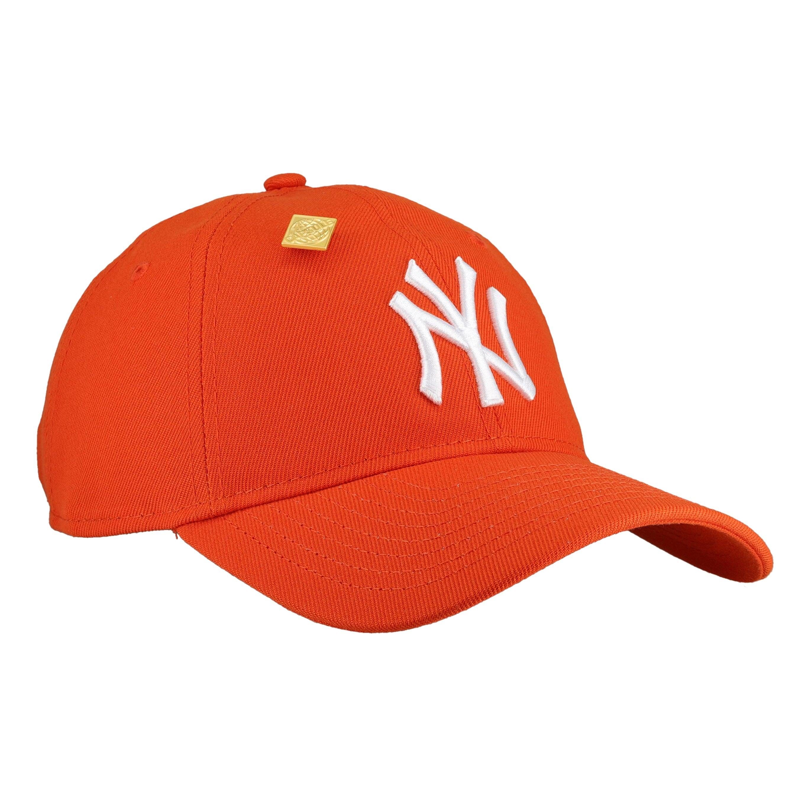 New York Yankees New Era 9Twenty Adjustable Hat (Countdown Orange) NP
