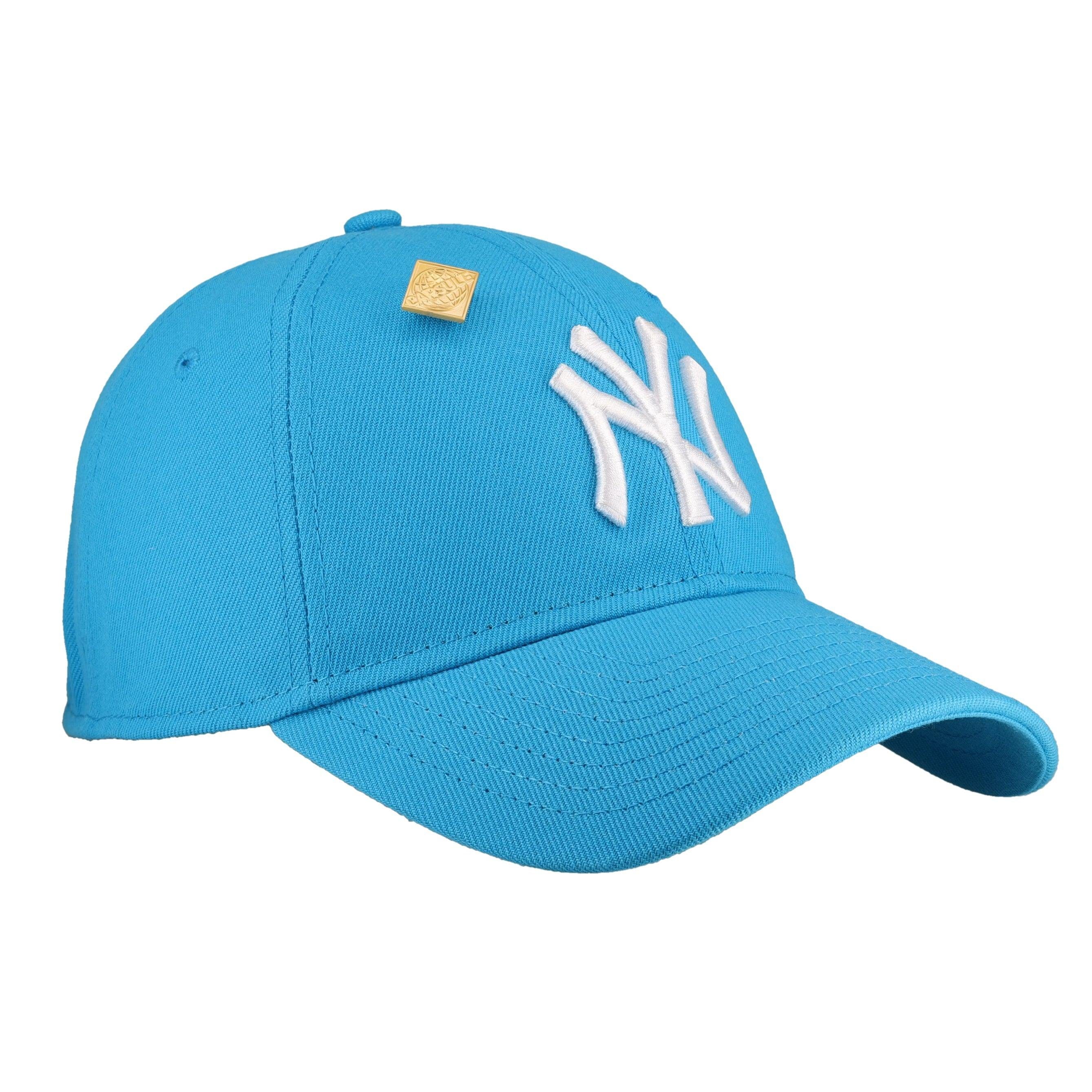 New York Yankees New Era 9Twenty Adjustable Hat (Blue Fanatic) NP