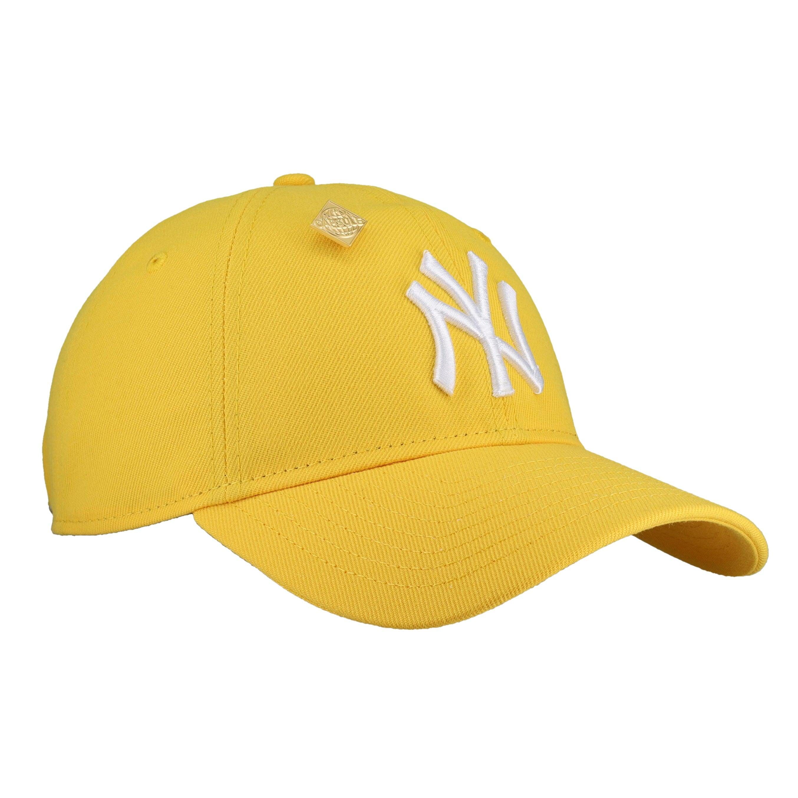 New York Yankees New Era 9Twenty Adjustable Hat (Canary Yellow) NP