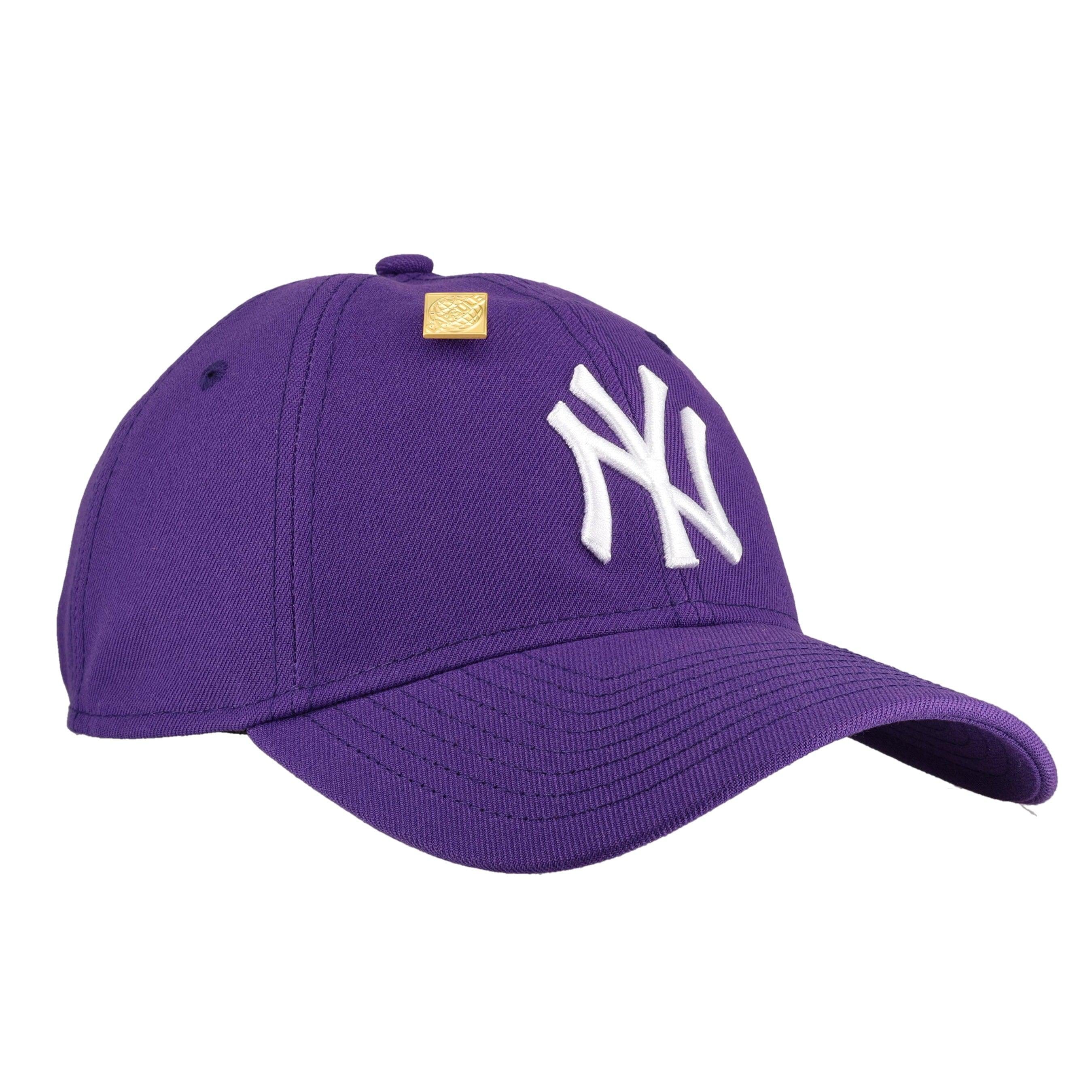 New York Yankees New Era 9Twenty Adjustable Hat (True Purple) NP