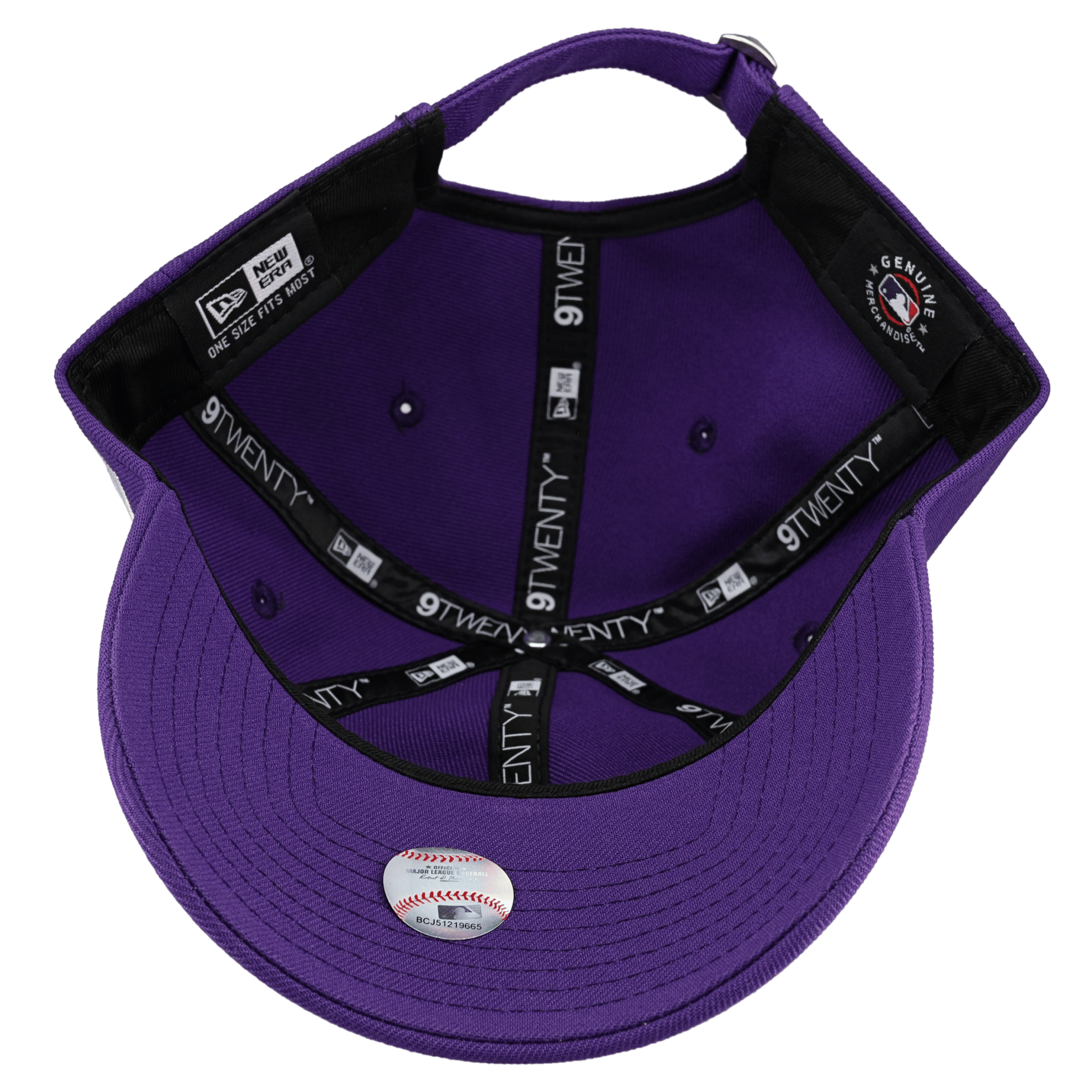 New York Yankees New Era 9Twenty Adjustable Hat (True Purple) NP