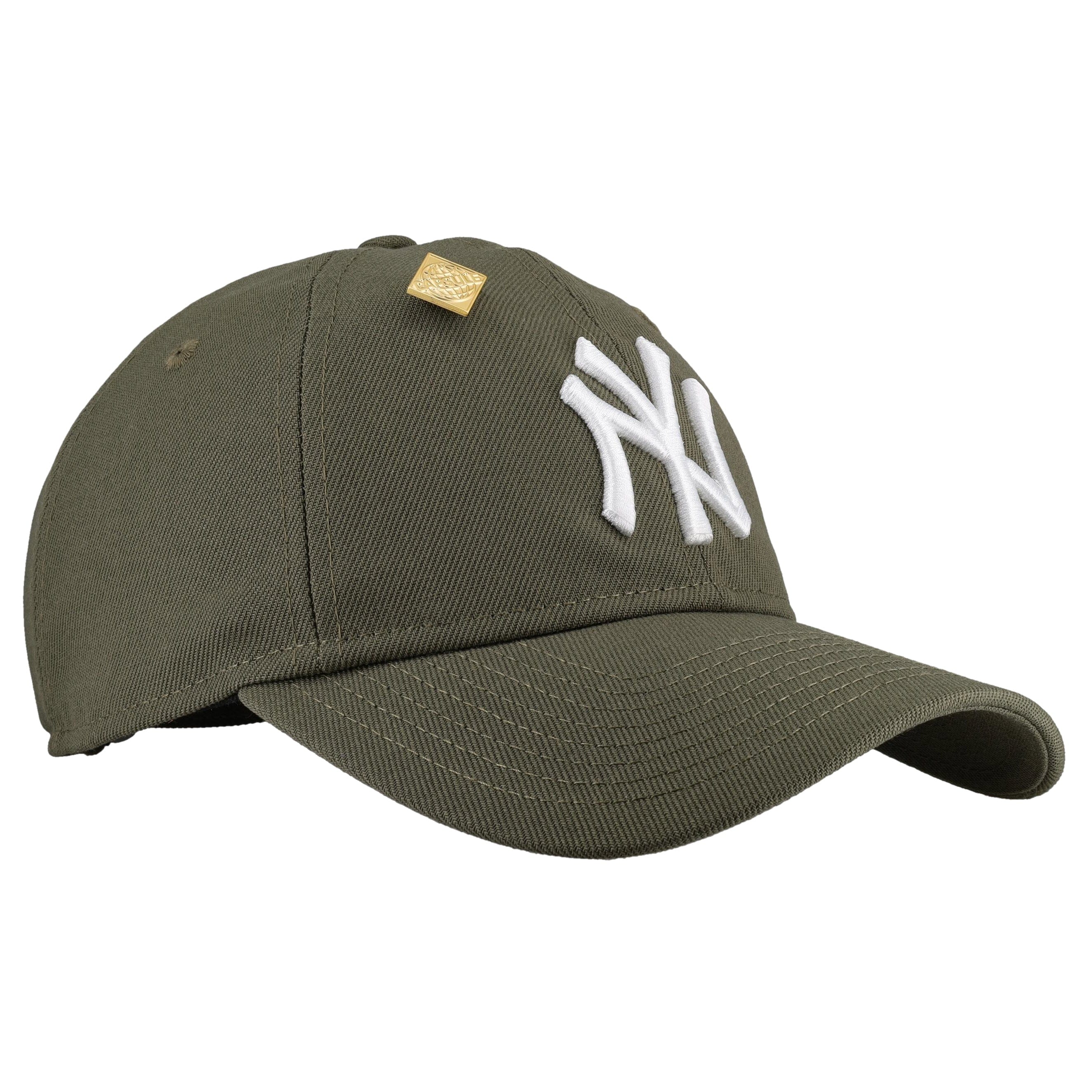 New York Yankees New Era 9Twenty Adjustable Hat (New Olive) NP