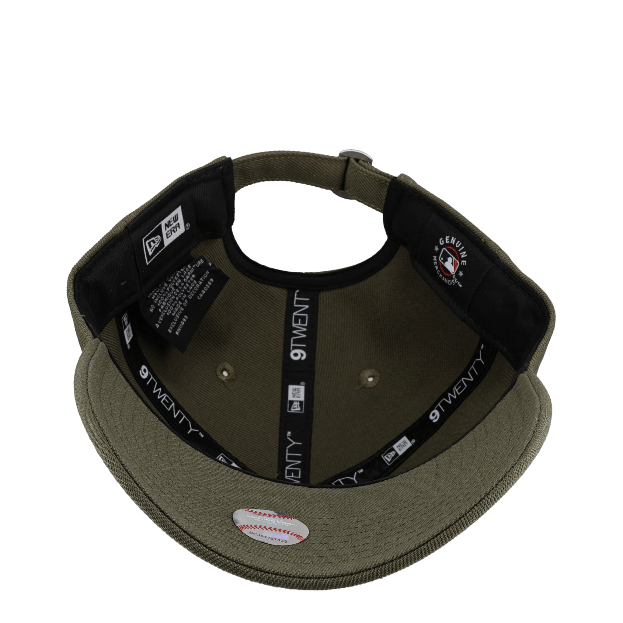 New York Yankees New Era 9Twenty Adjustable Hat (New Olive) NP