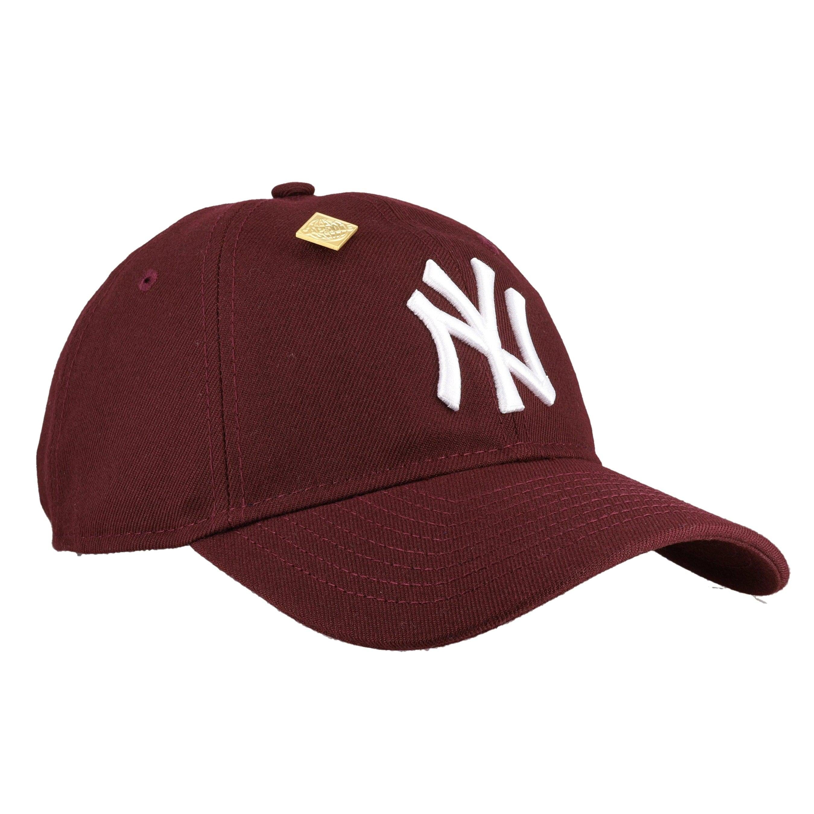 New York Yankees New Era 9Twenty Adjustable Hat (Maroon) NP