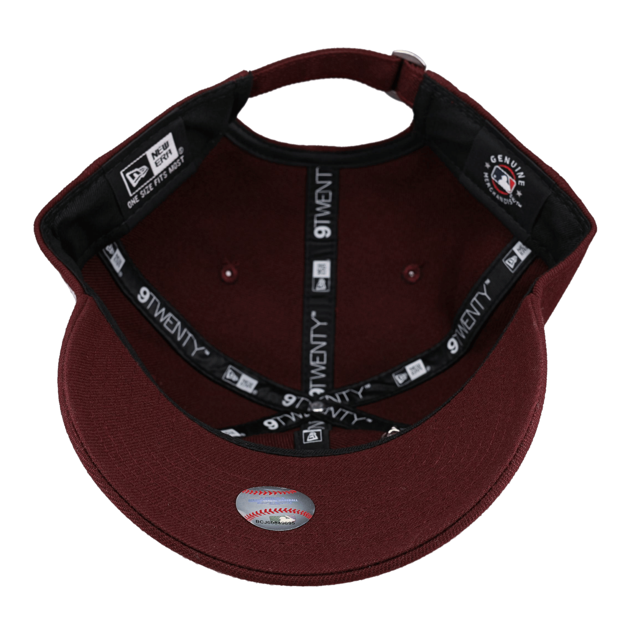 New York Yankees New Era 9Twenty Adjustable Hat (Maroon) NP