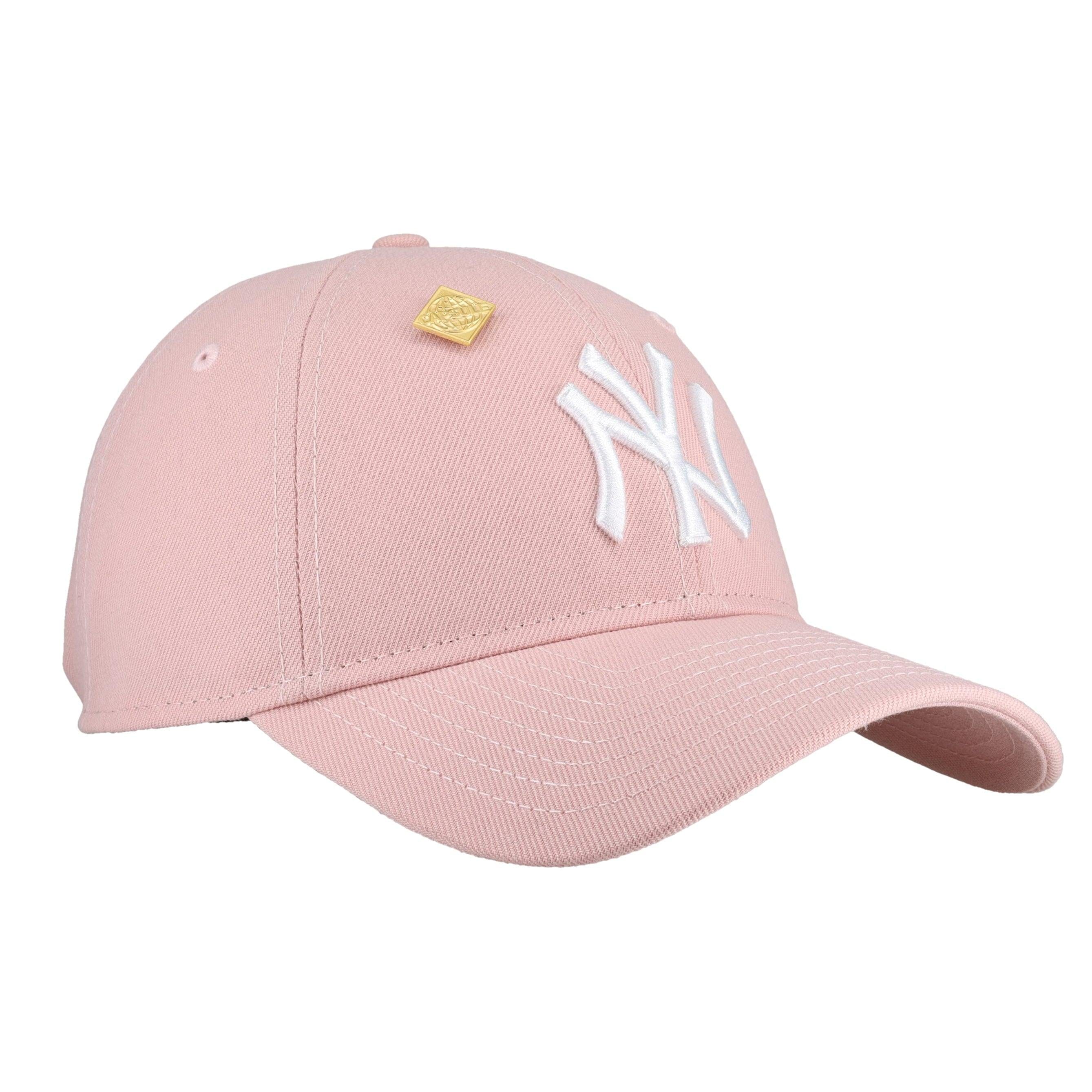 New York Yankees New Era 9Twenty Adjustable Hat (Pink Rogue) NP