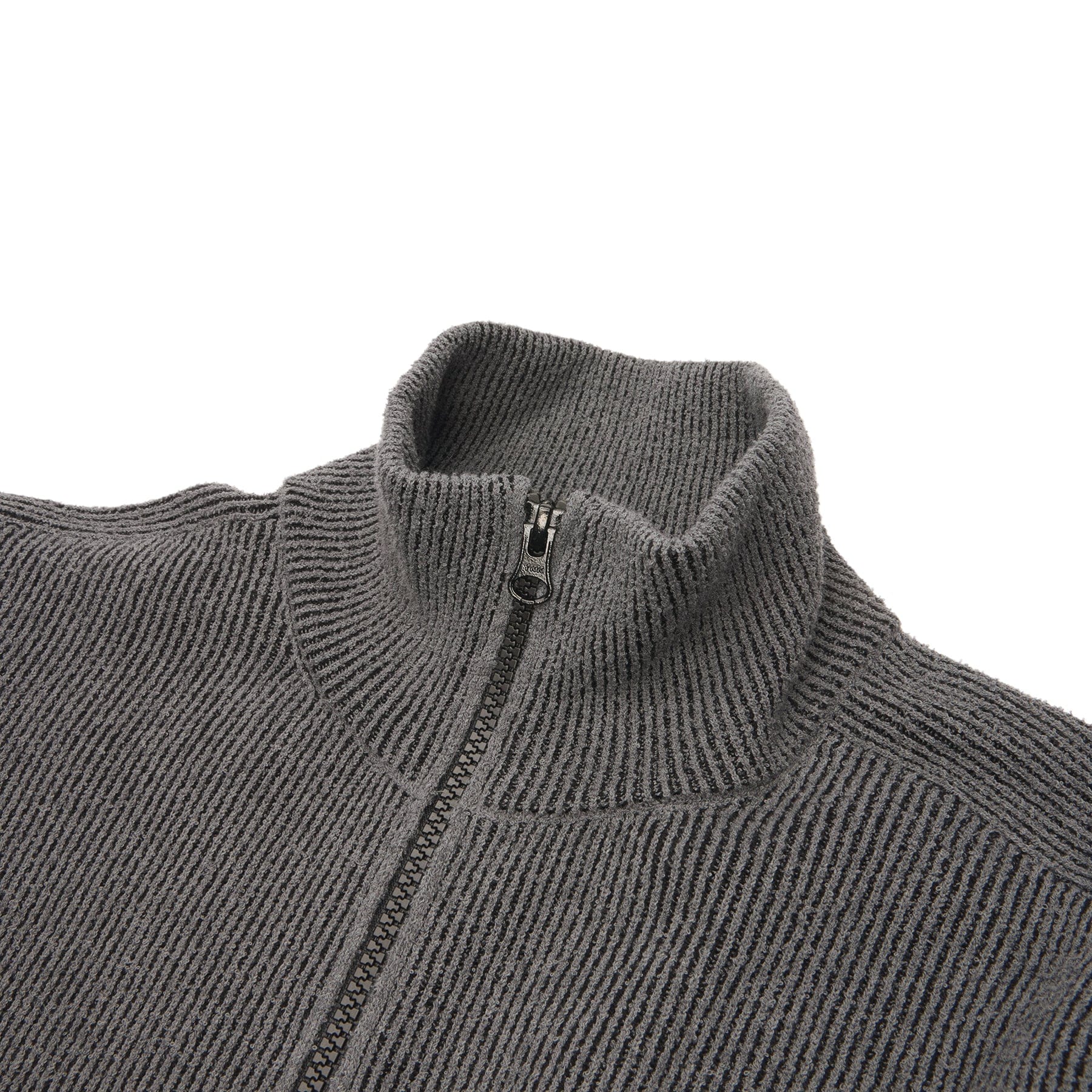 Stone Island Cardigan (Melange Charcoal)