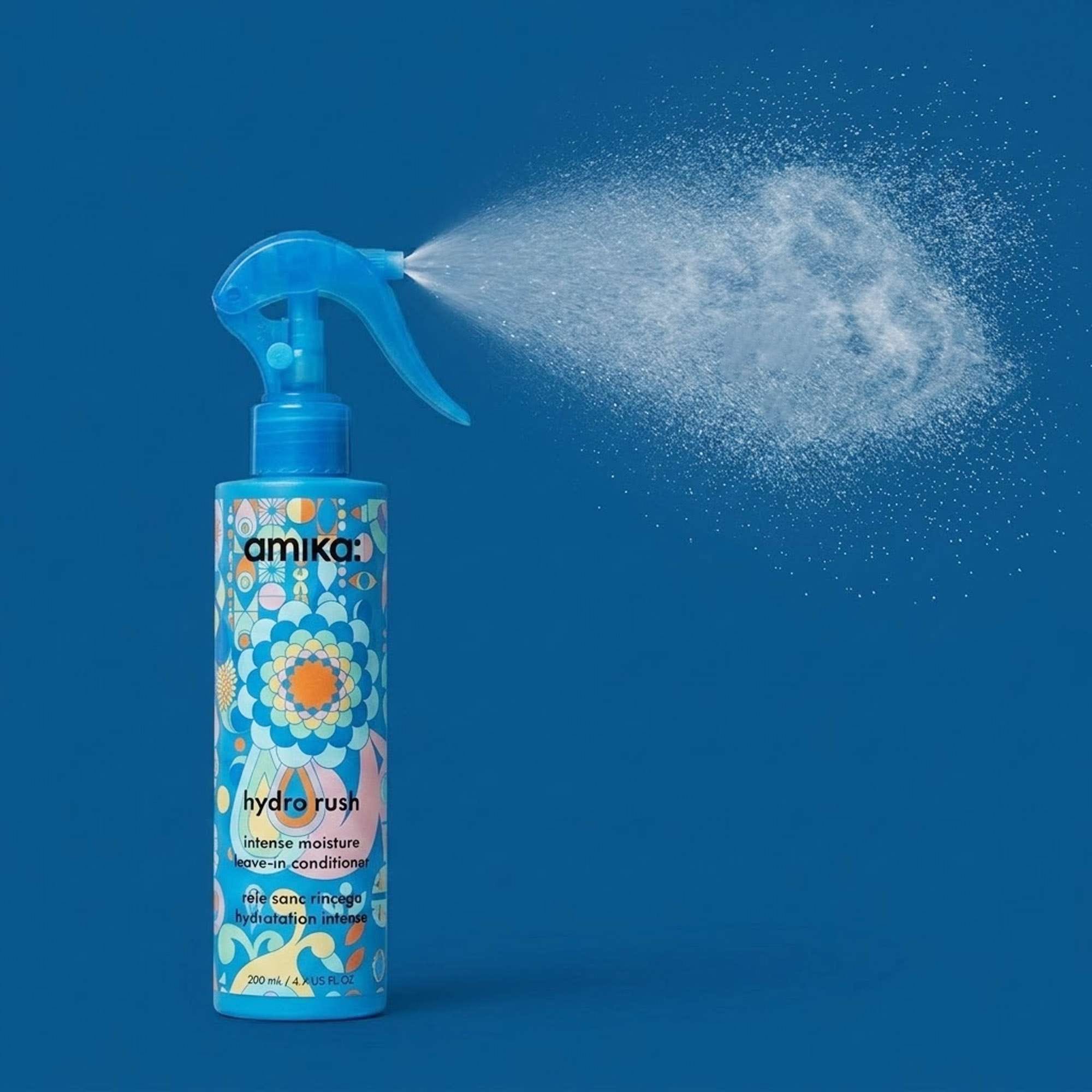 amika Hydro Rush Intense Moisture Leave-In Conditioner 200ml
