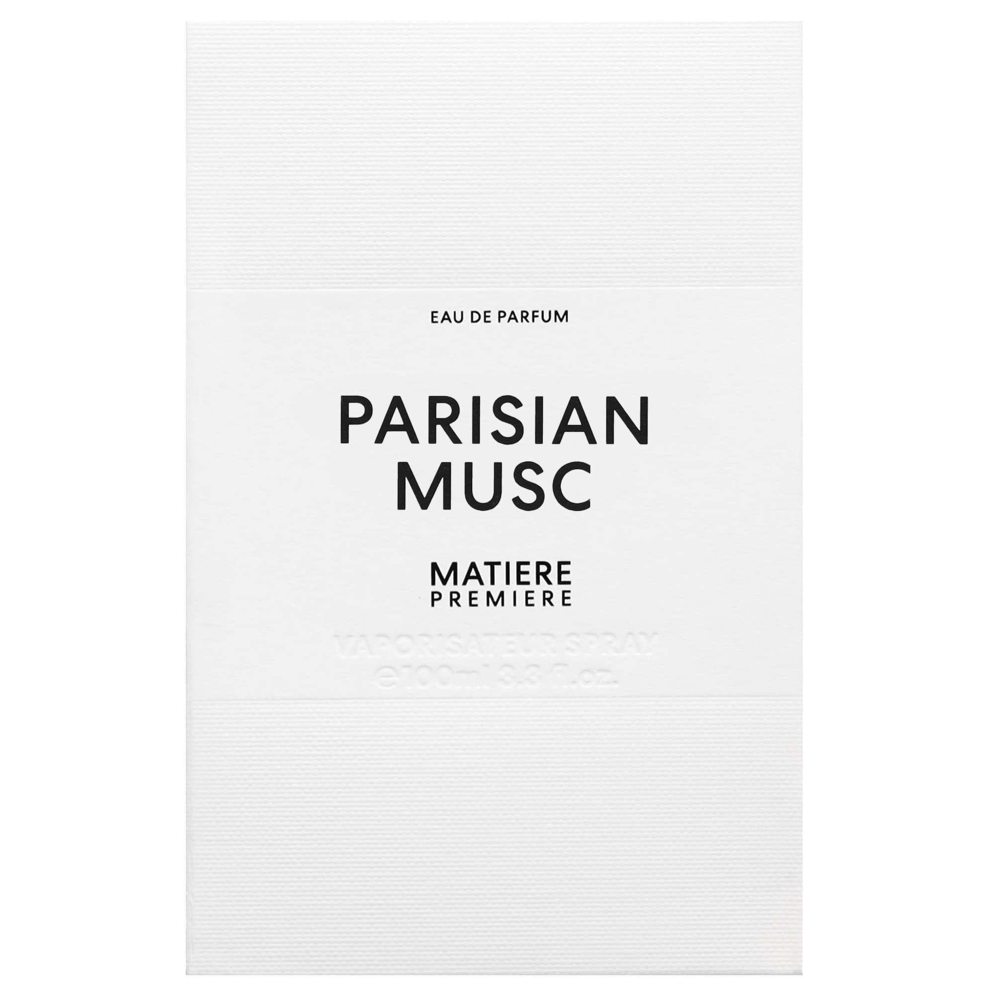 Matiere Premiere Parisian Musc Eau de Parfum Spray 100ml