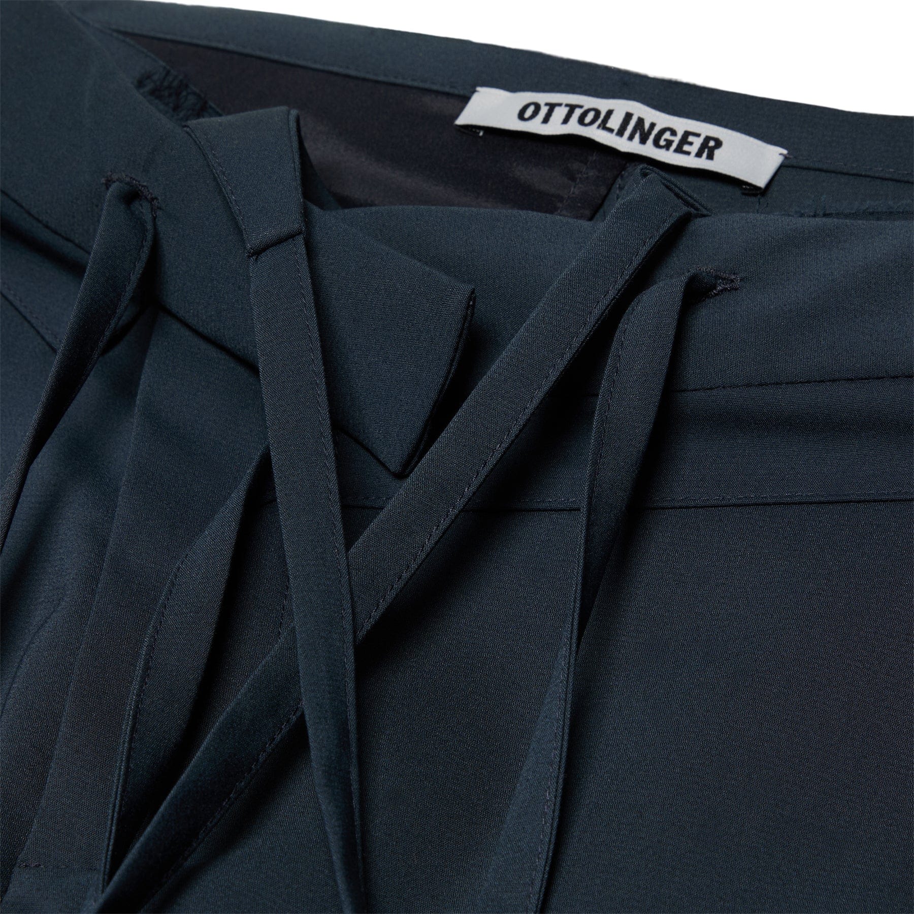 Ottolinger Double Fold Suit Shorts (Dark Blue)