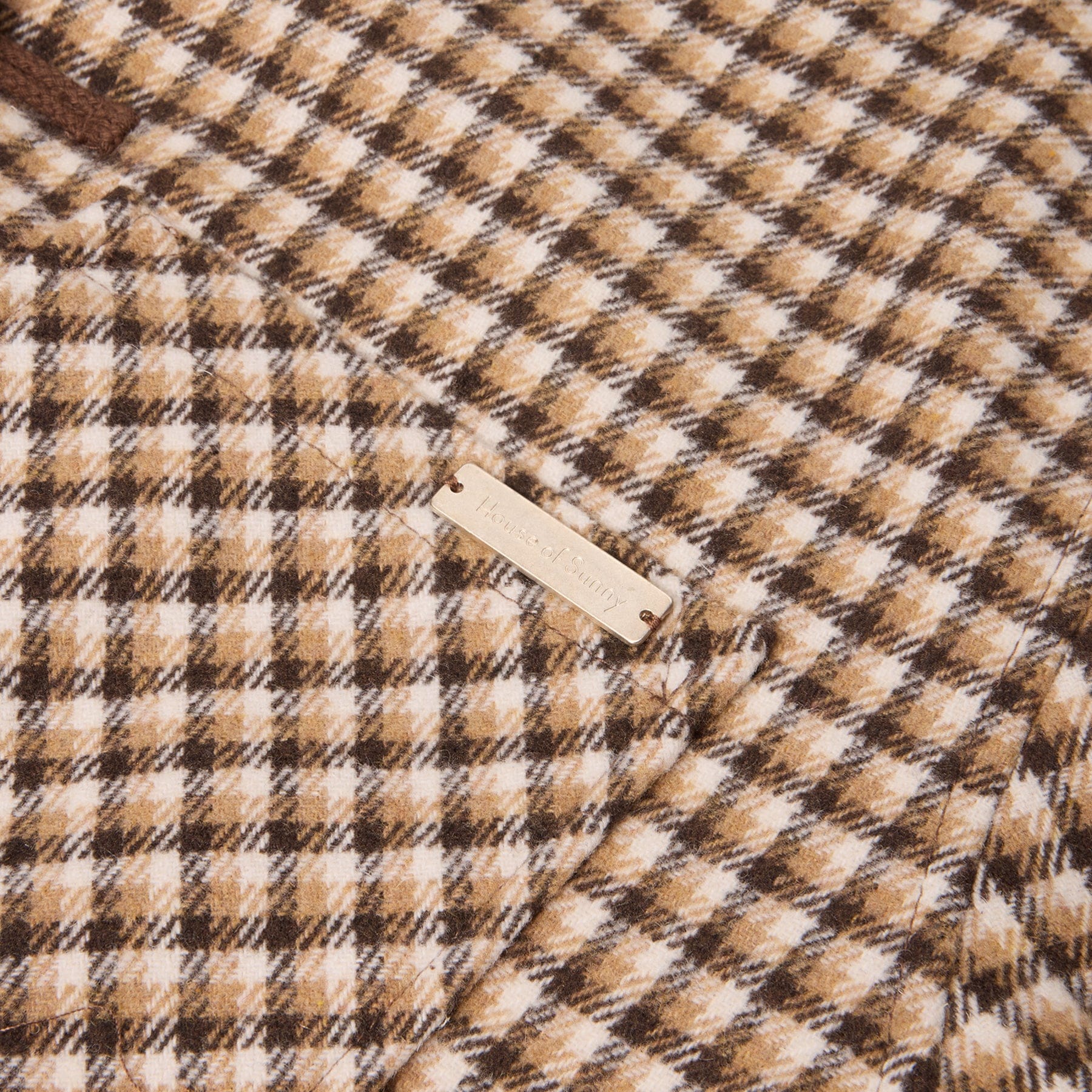 House of Sunny Retro Blanket Jacket (Blonde Multi)