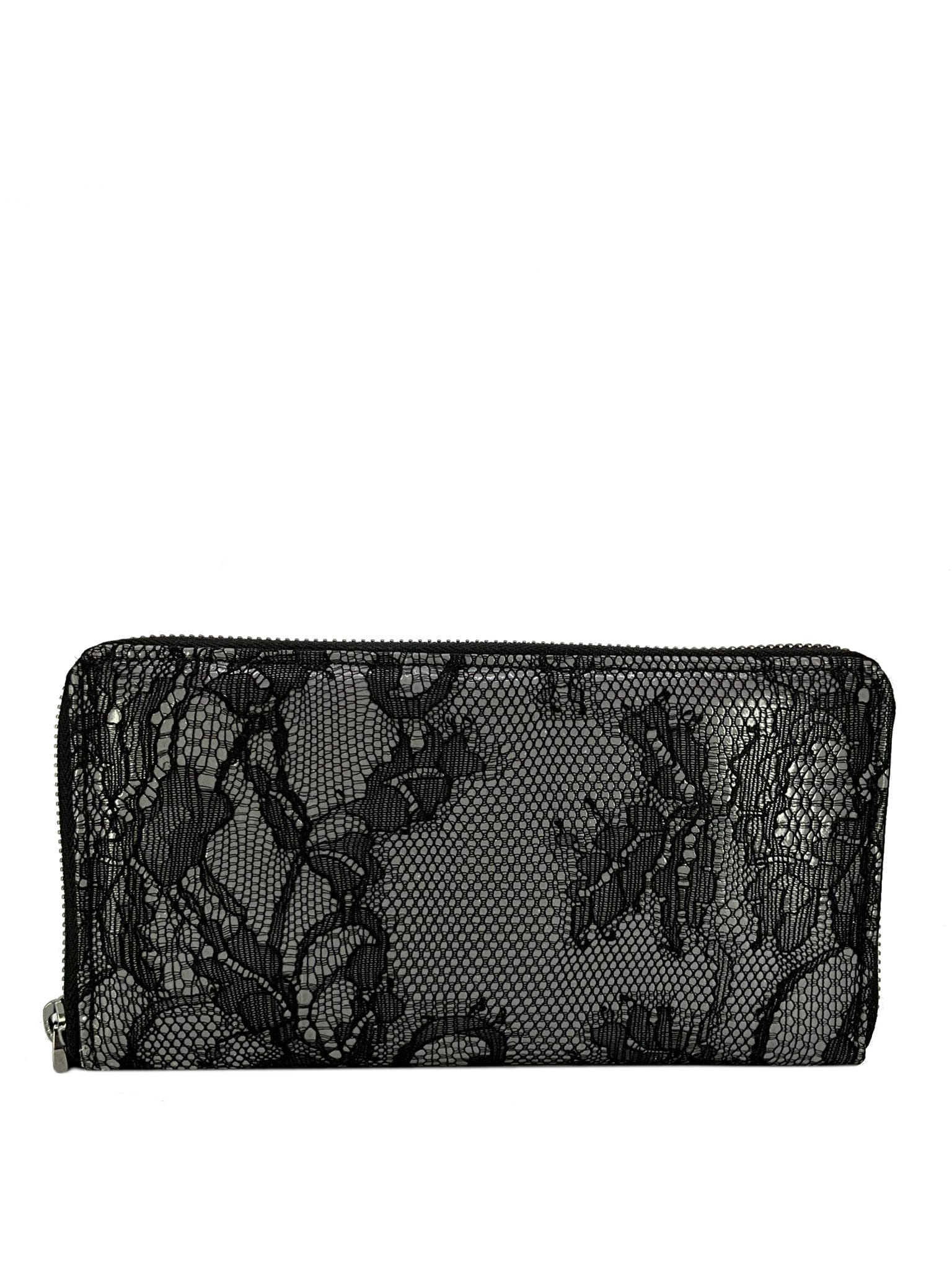 Valentino Valantino Garavani Lace Zip Around Wallet