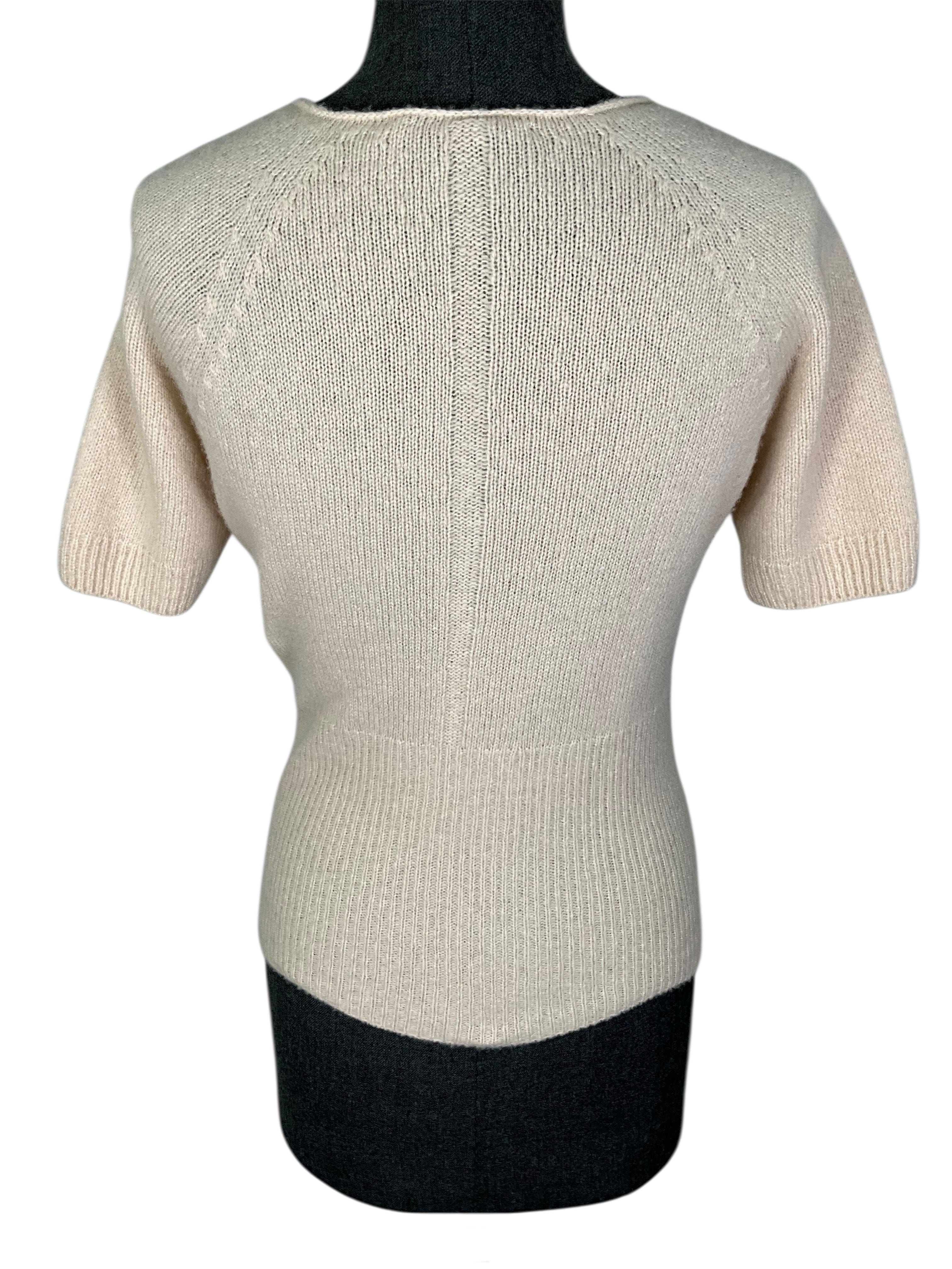 The Row Cashmere Short Sleeve Sweater Size S