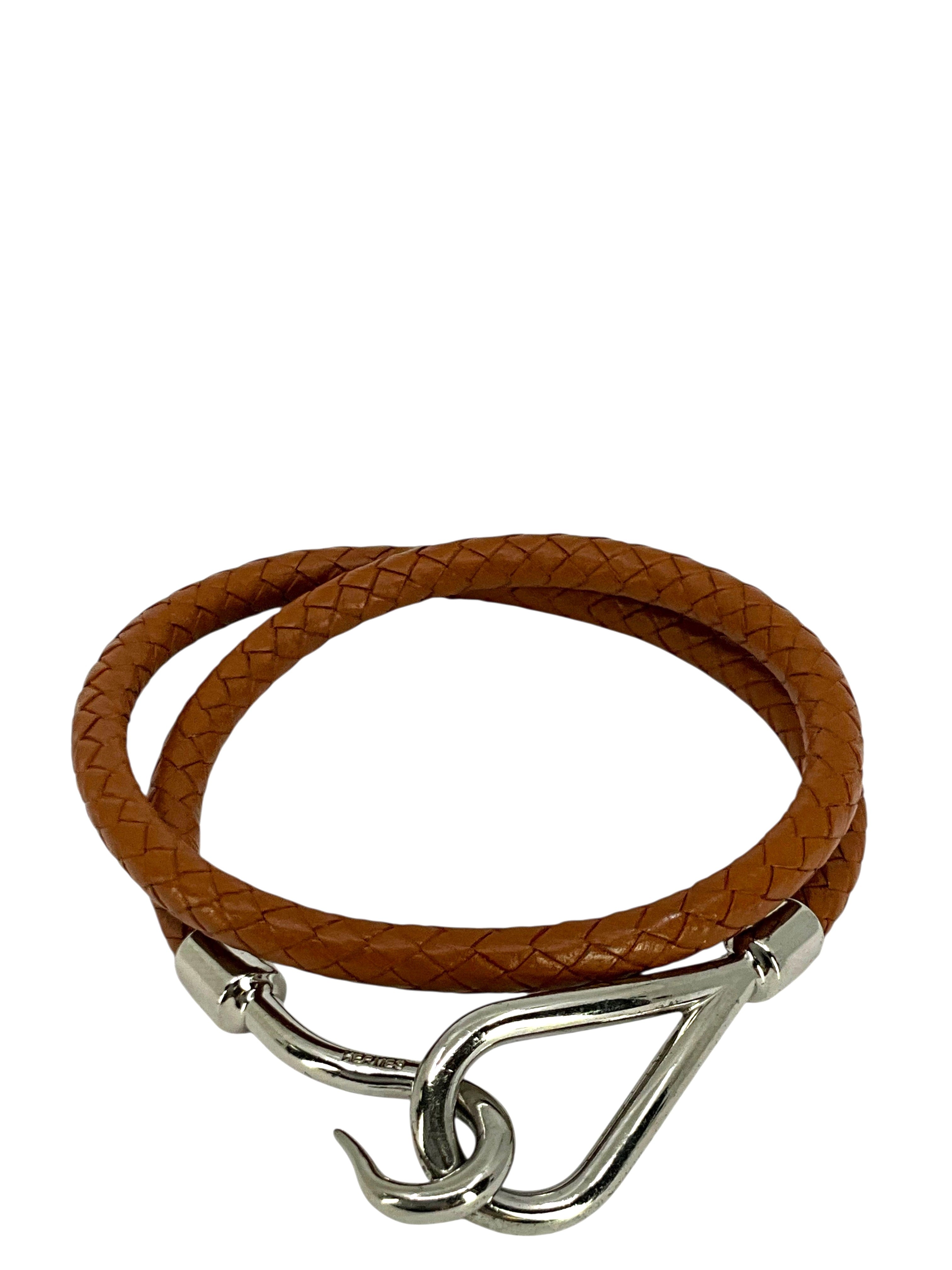 Hermes Jumbo Hook Double Tour Bracelet