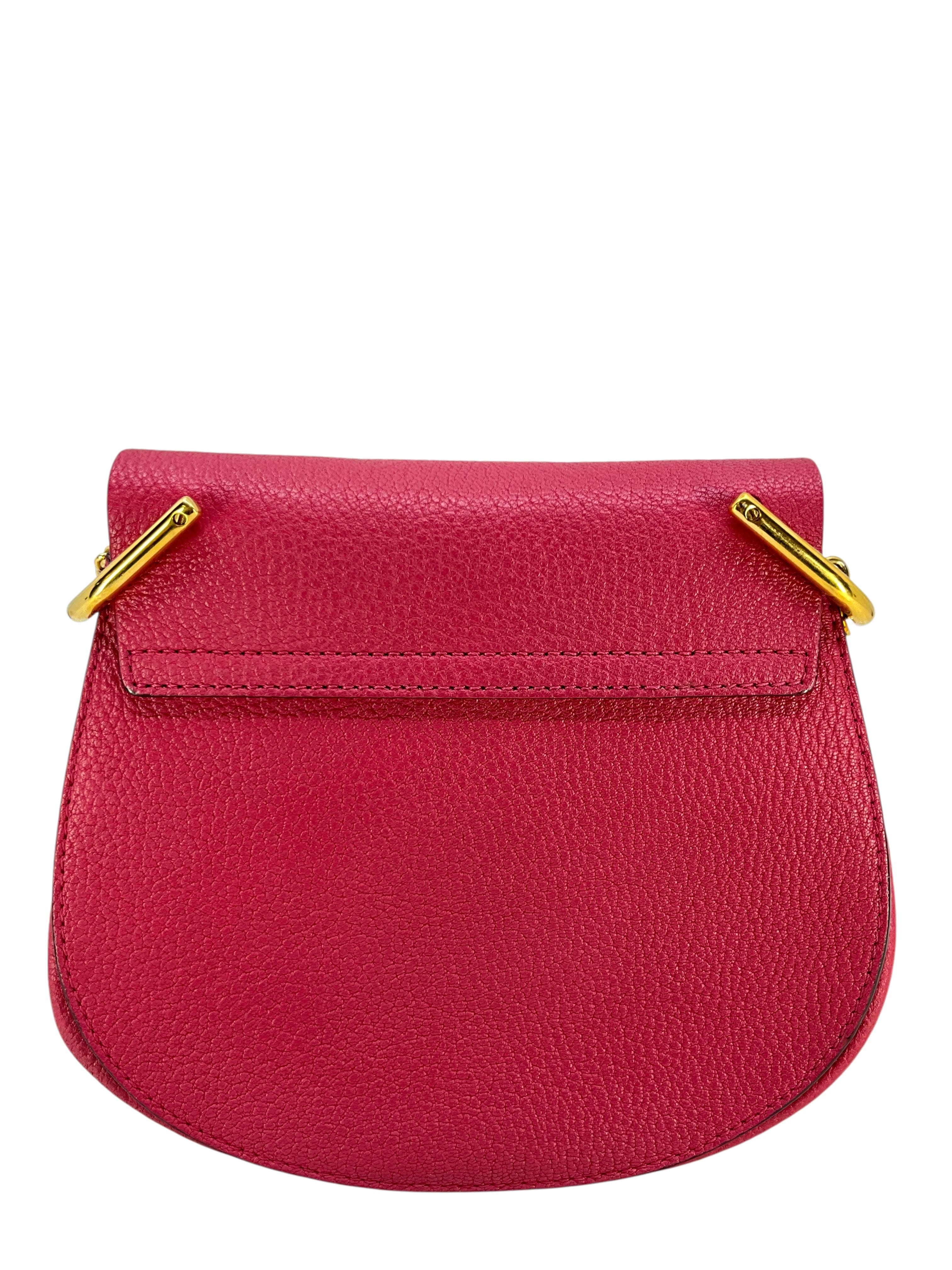 Chloe Leather Drew Crossbody Bag