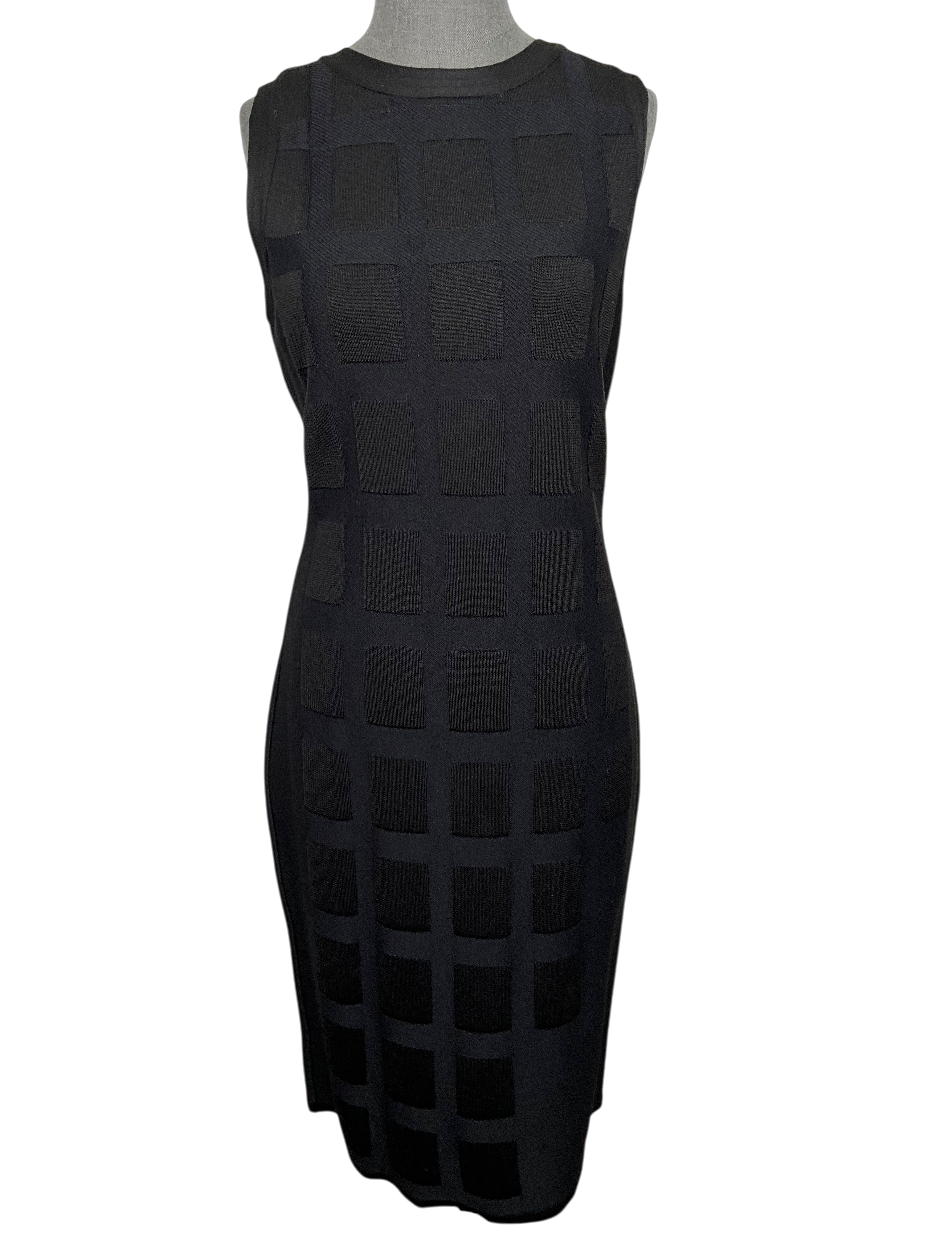 CHANEL Silk Knit Sleeveless Dress Size S
