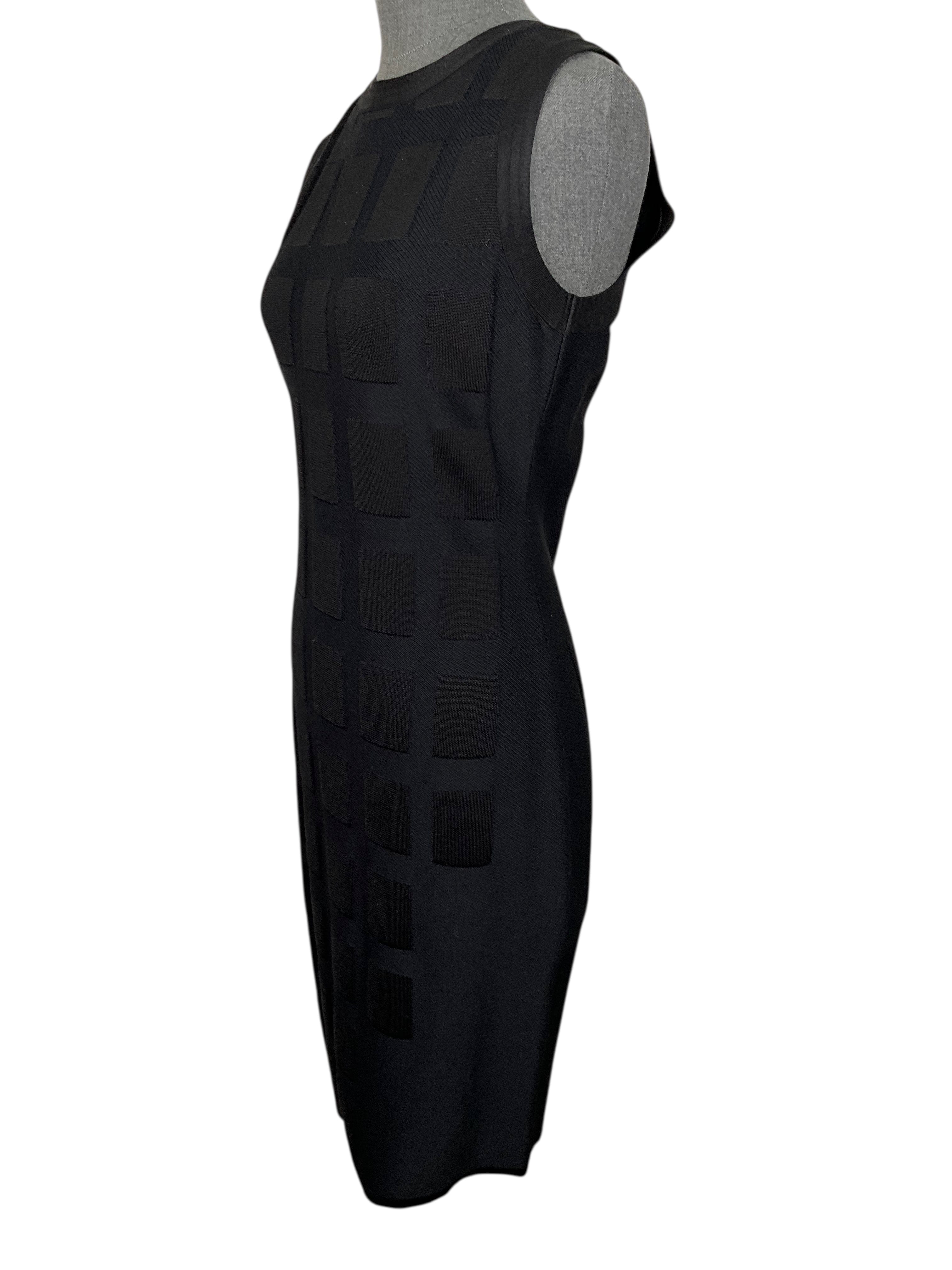 CHANEL Silk Knit Sleeveless Dress Size S