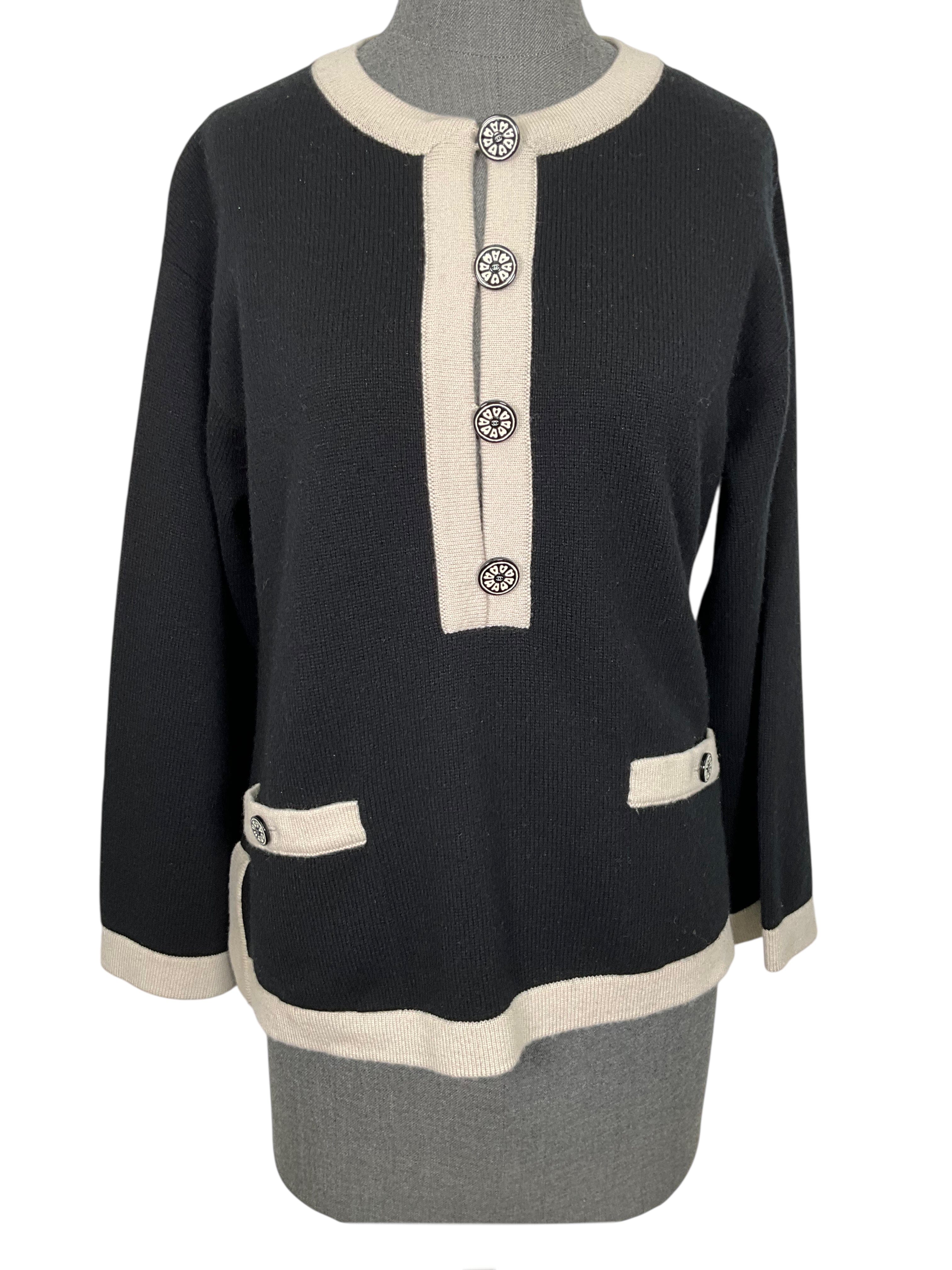 CHANEL Cashmere Sweater Size 38