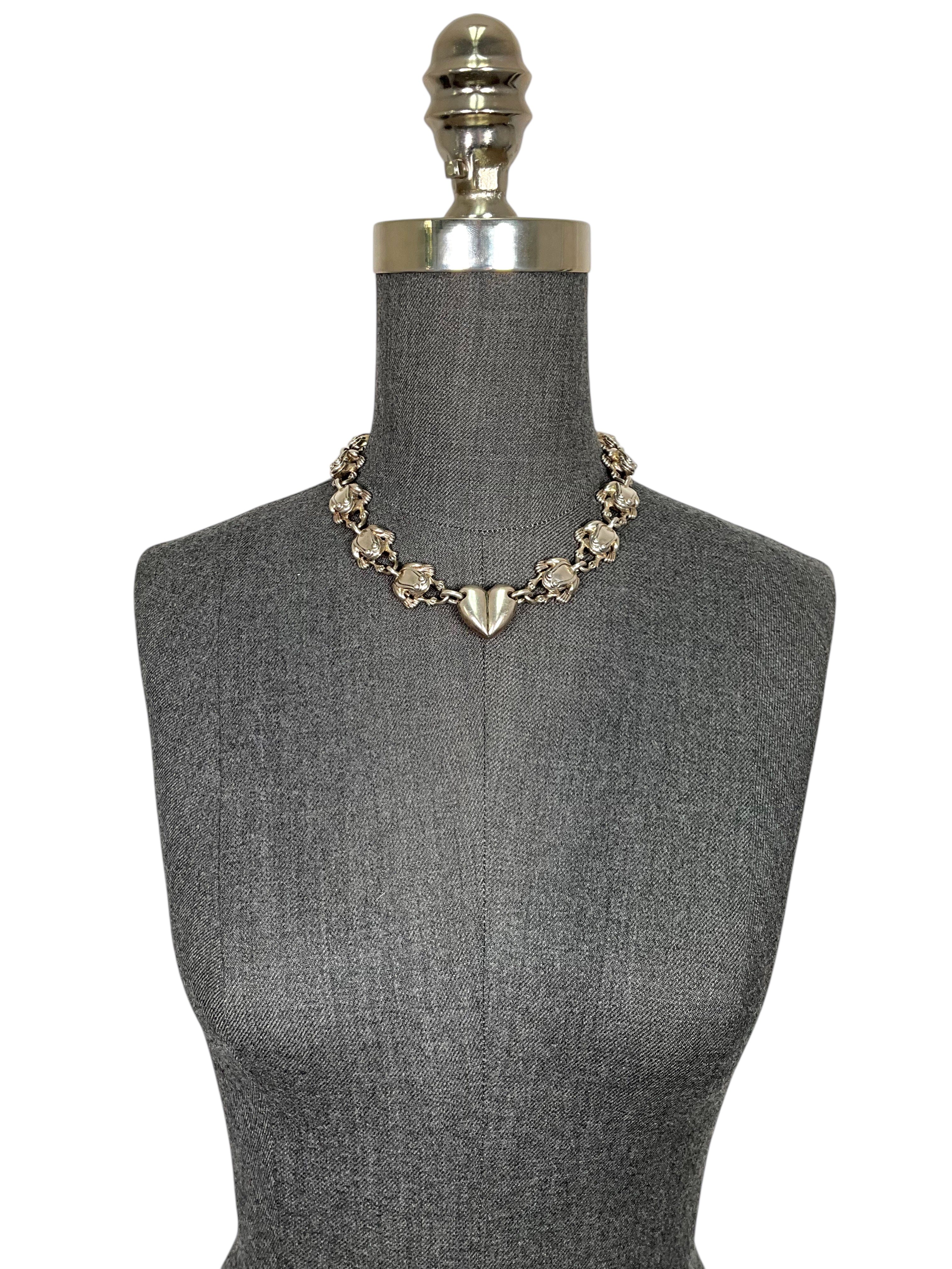 Barry Kieselstein-Cord Sterling Silver Frog Necklace