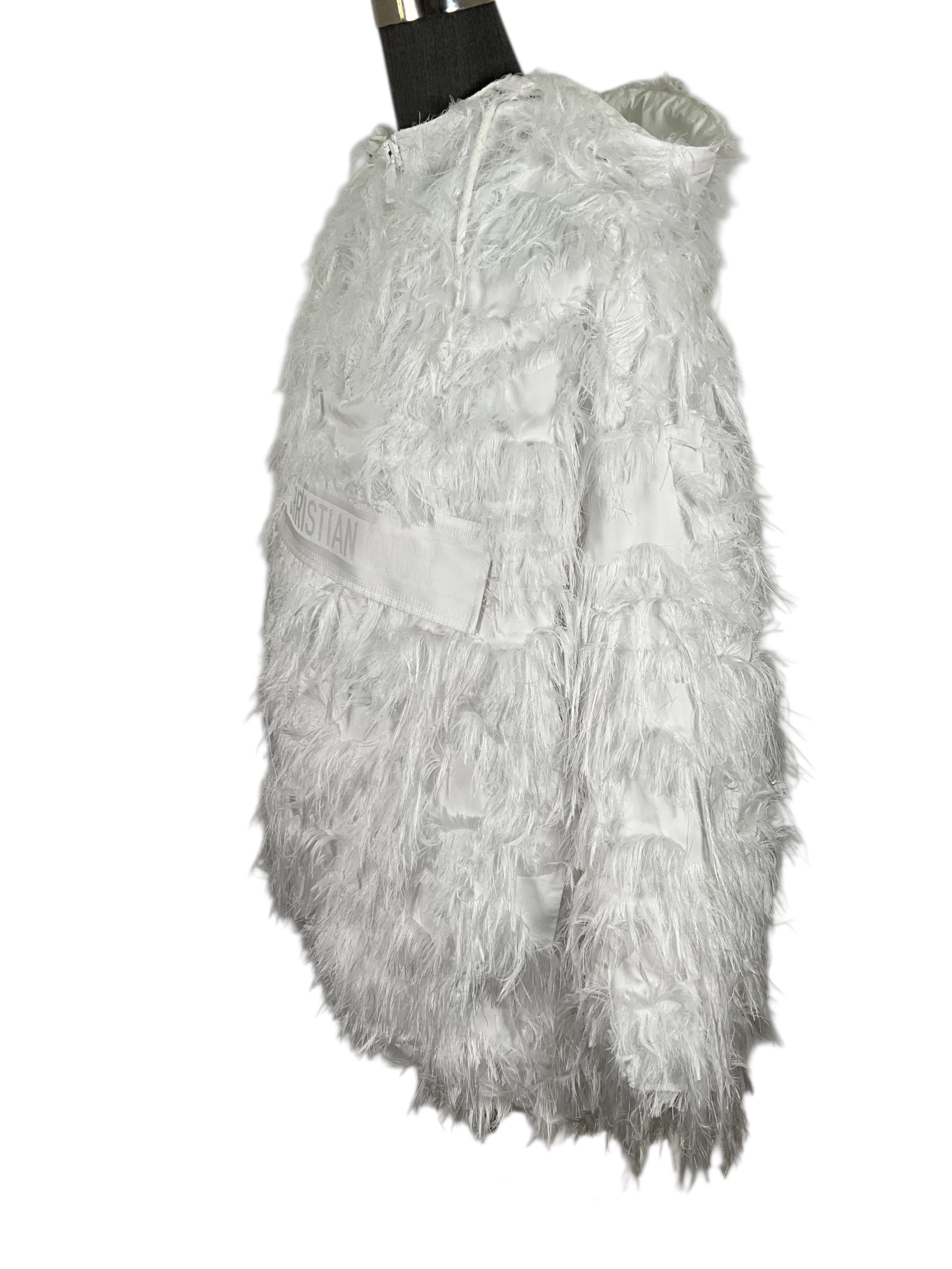 CHRISTIAN DIOR Hooded Anorak Fringe Technical Jacket Size XS NEW