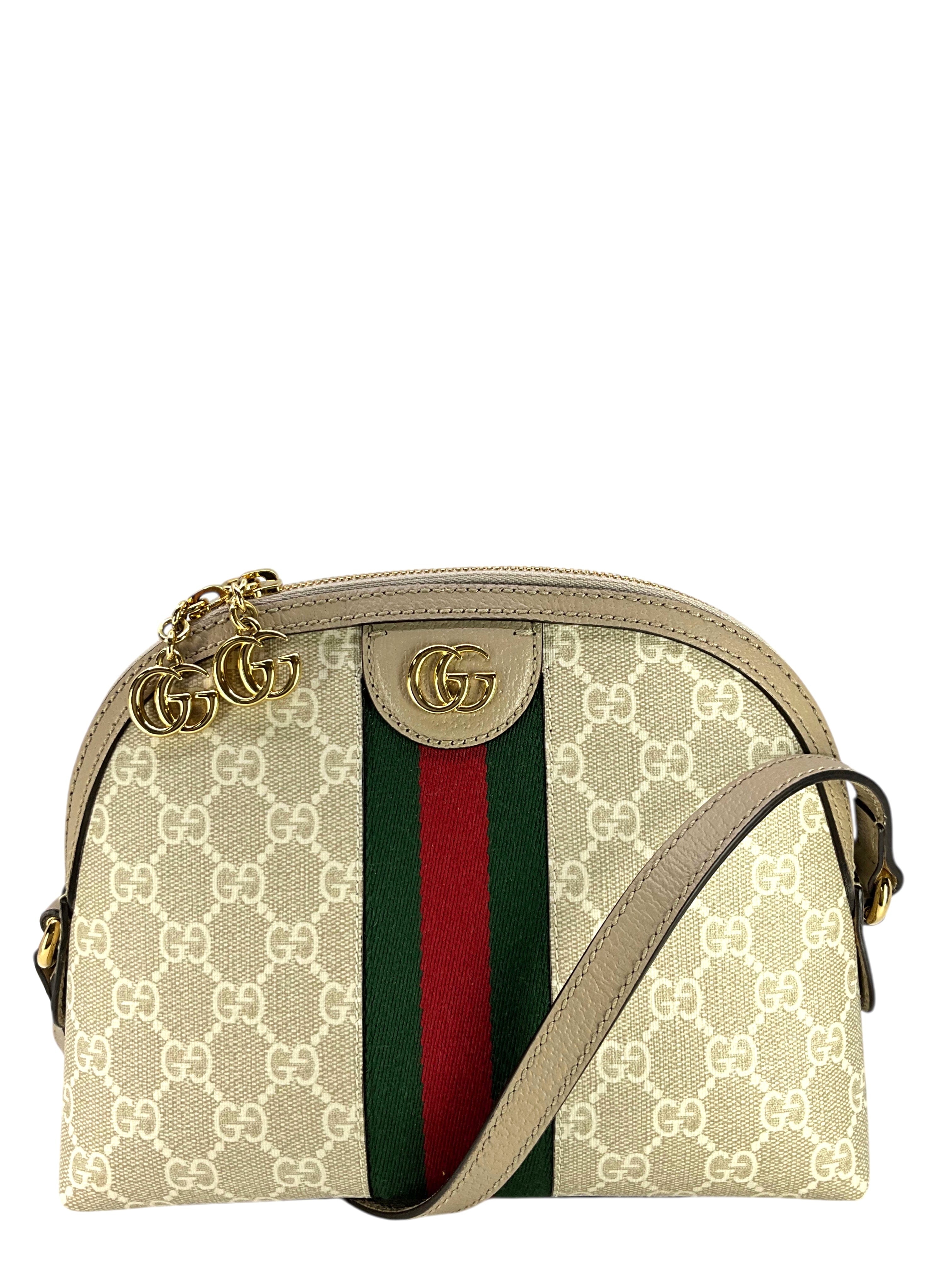 Gucci GG Supreme Ophidia Small Shoulder Bag NEW