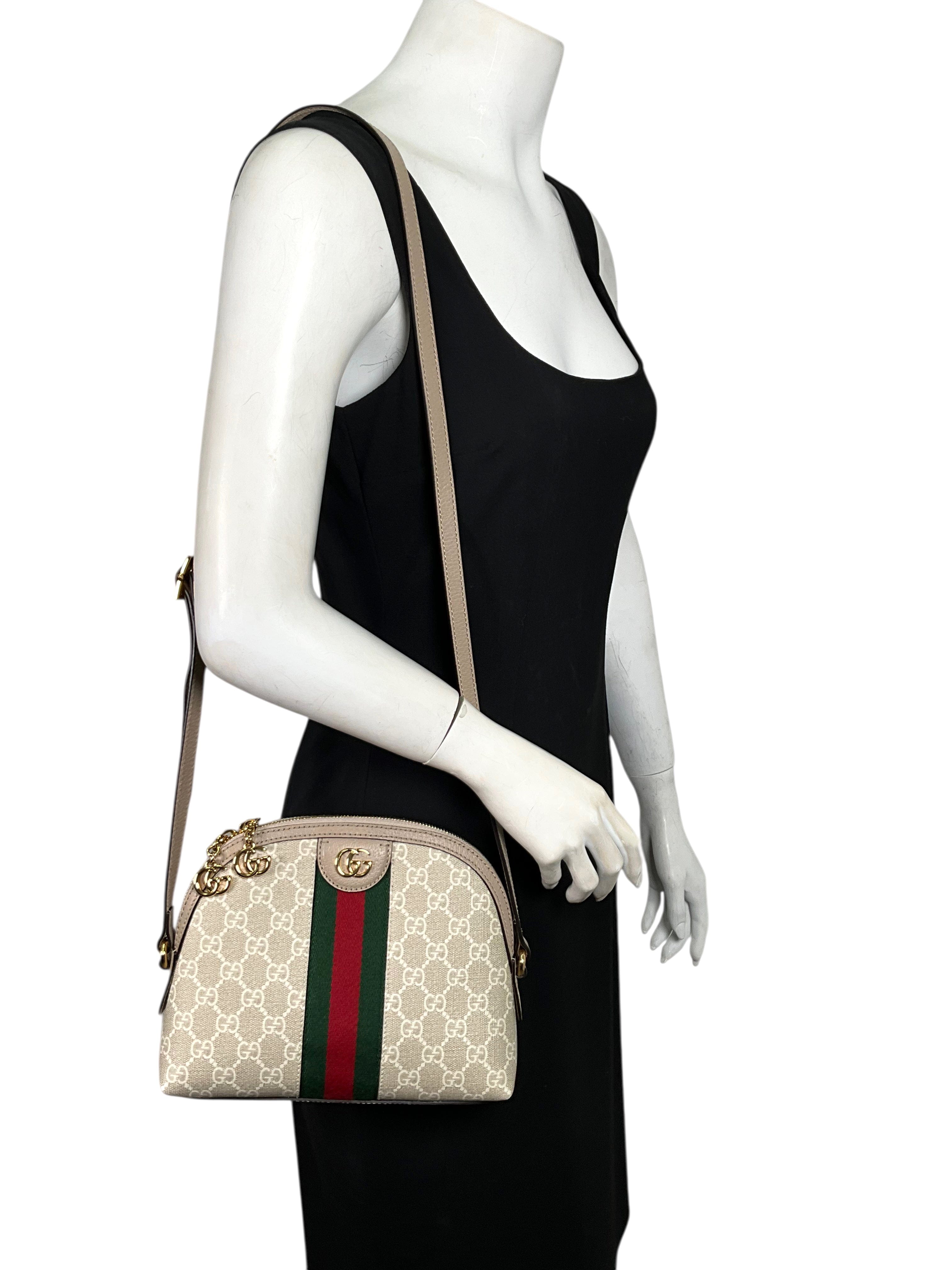 Gucci GG Supreme Ophidia Small Shoulder Bag NEW