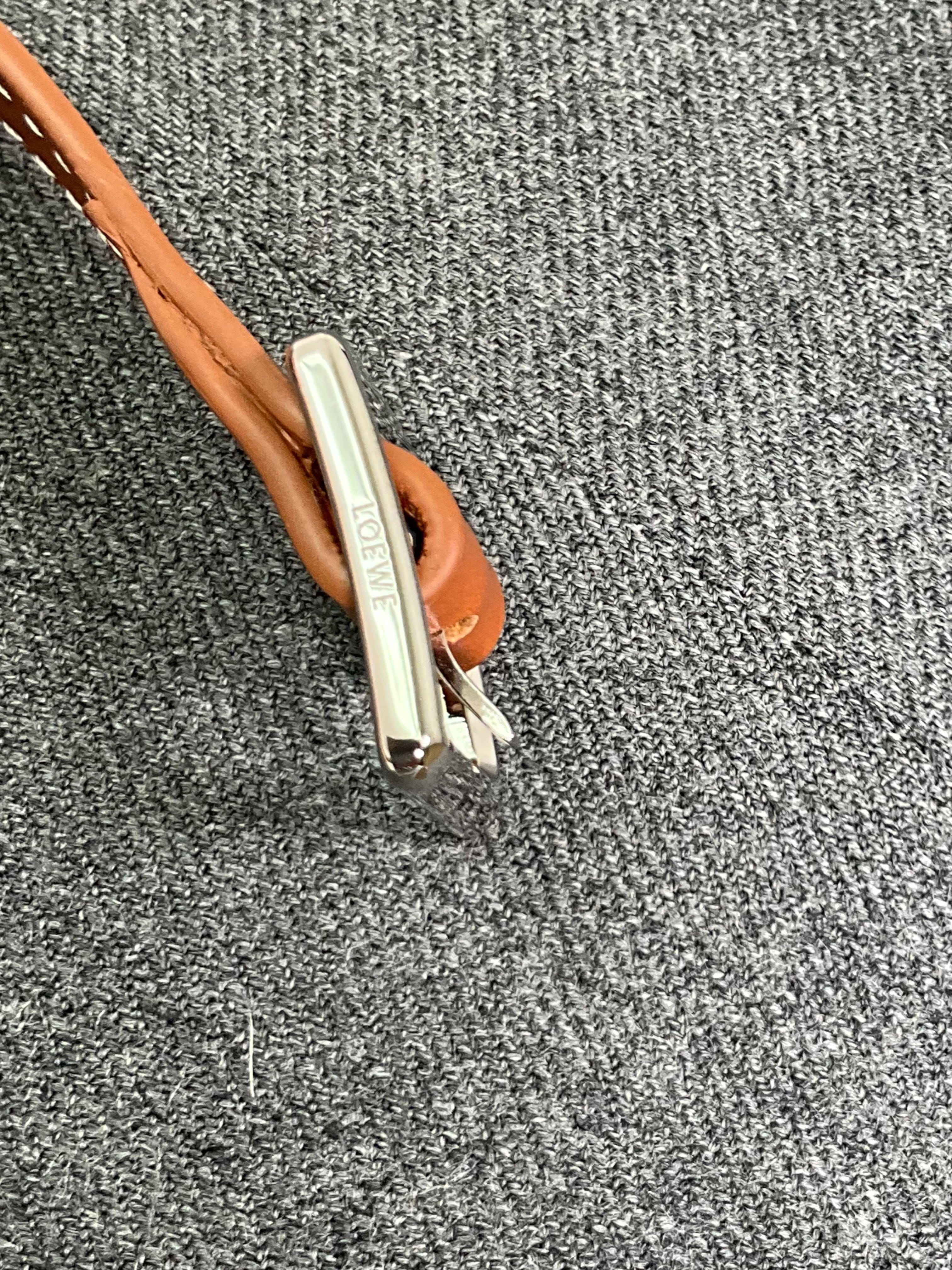 LOEWE Thin Leather Double Wrap Belt