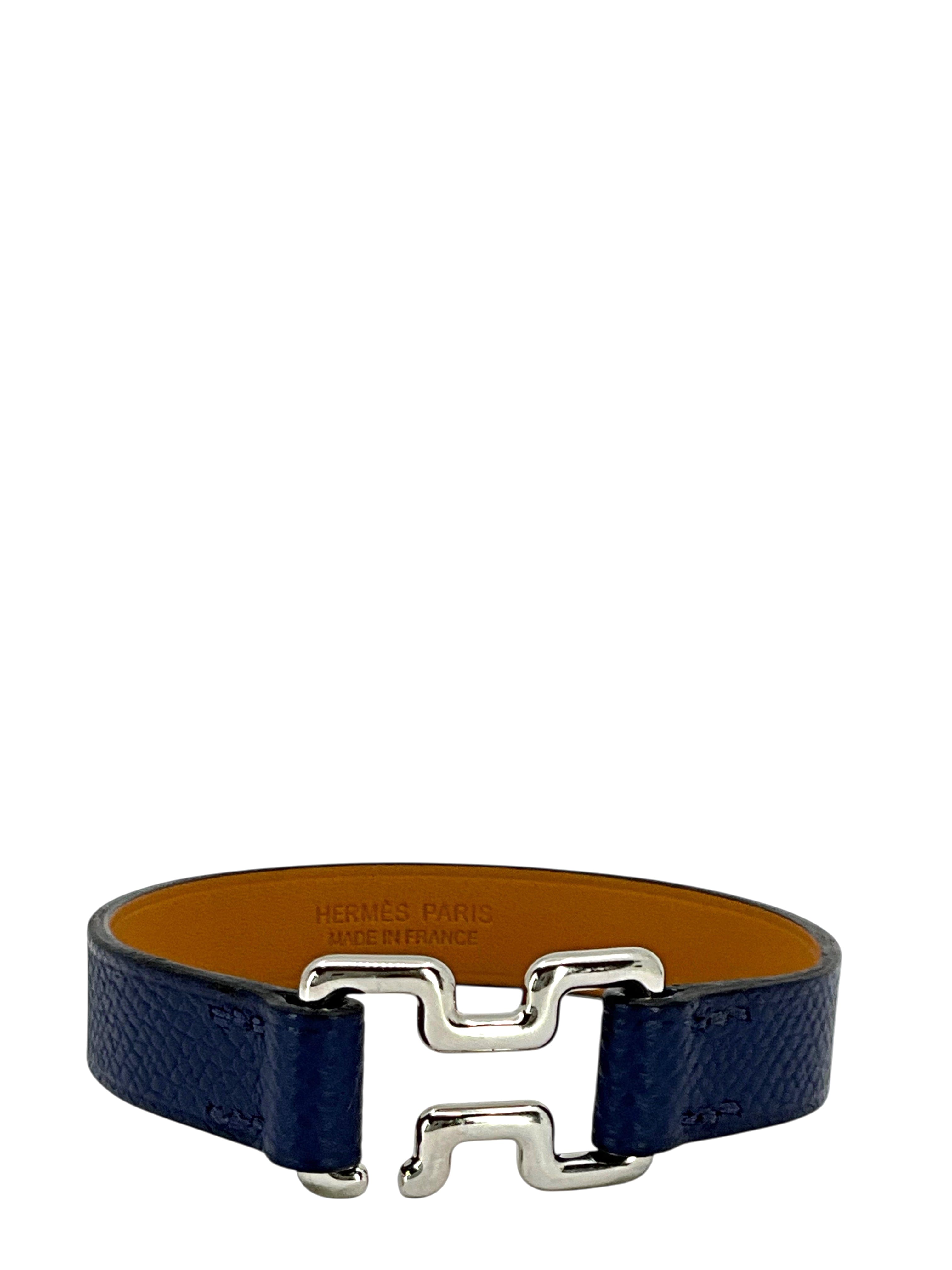 HERMES Epsom Leather Tonight Bracelet T5 NEW