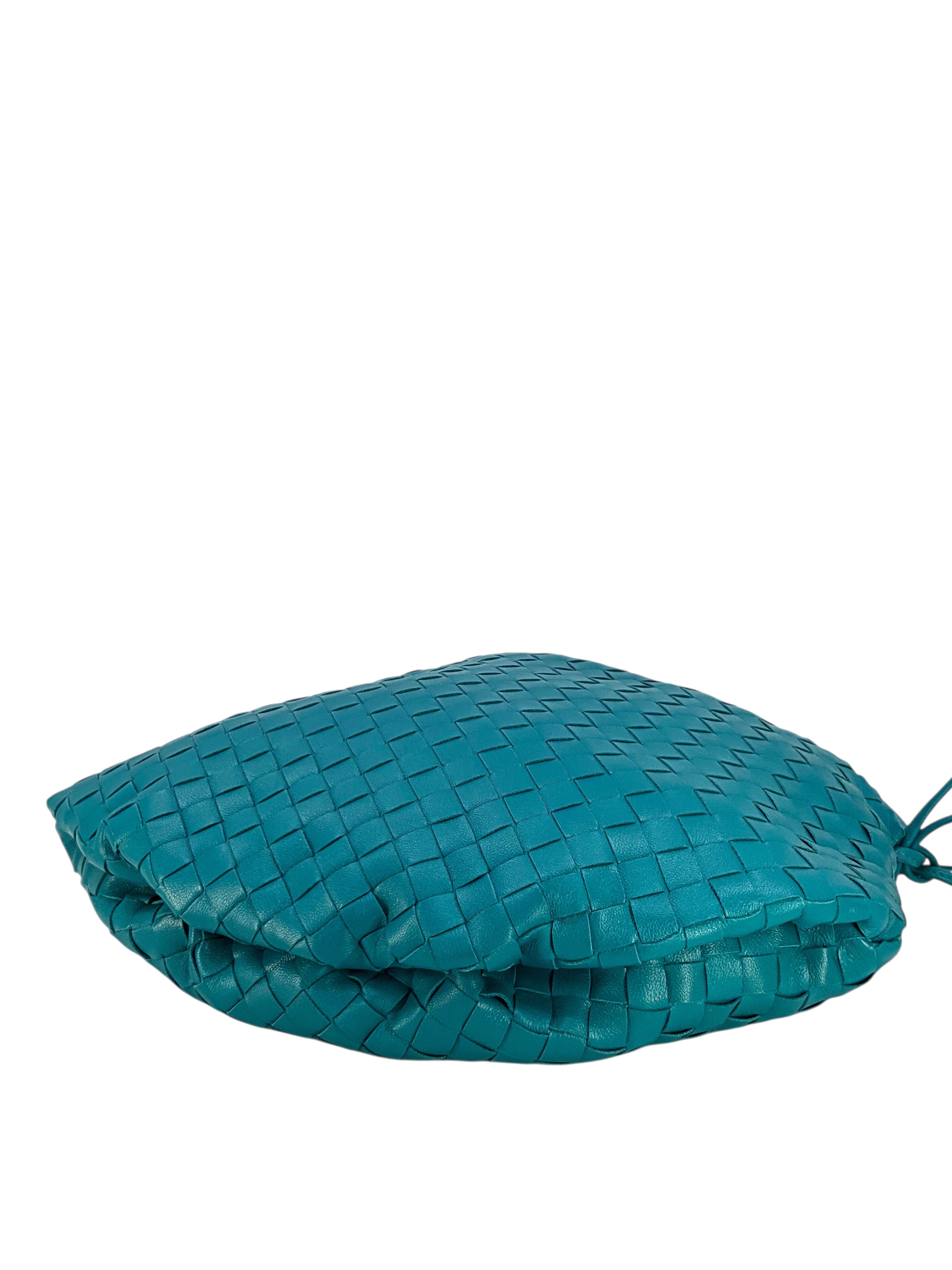 Bottega Veneta Woven Leather Small Bulb Shoulder Bag